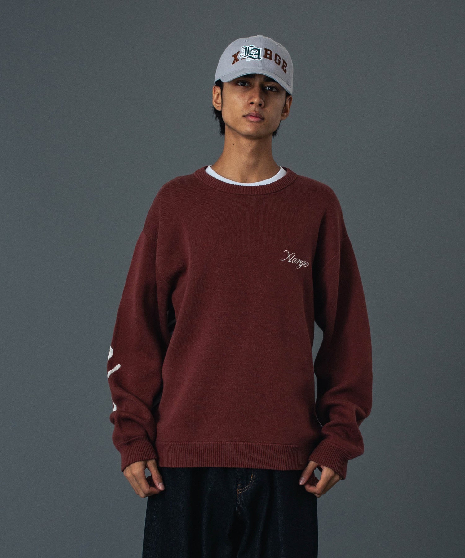 MODEL 身長183cm / 着用サイズ：Lサイズ