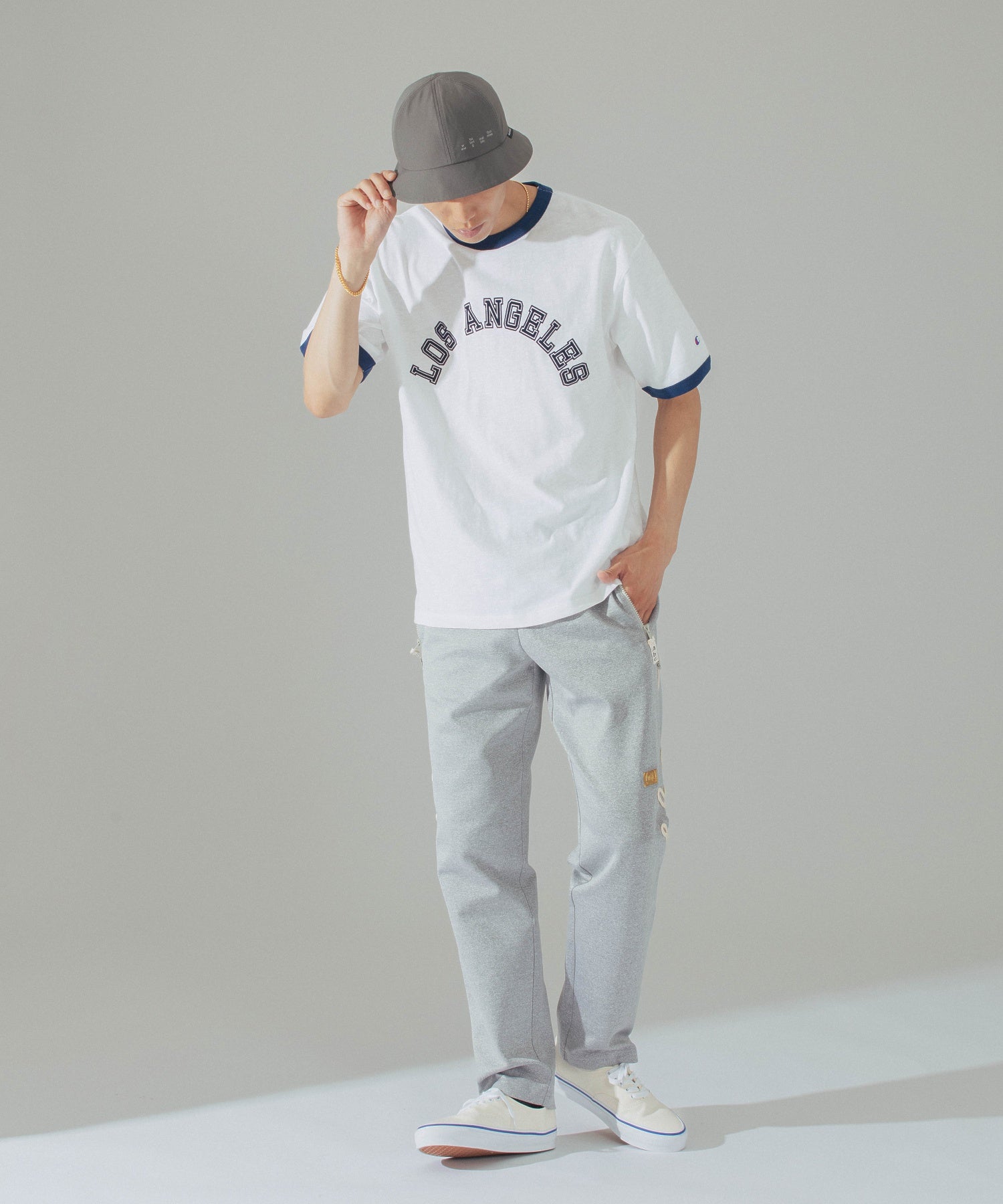 CHAMPION/チャンピオン/SHORT SLEEVE RINGER T-SHIRT/C3-Z335