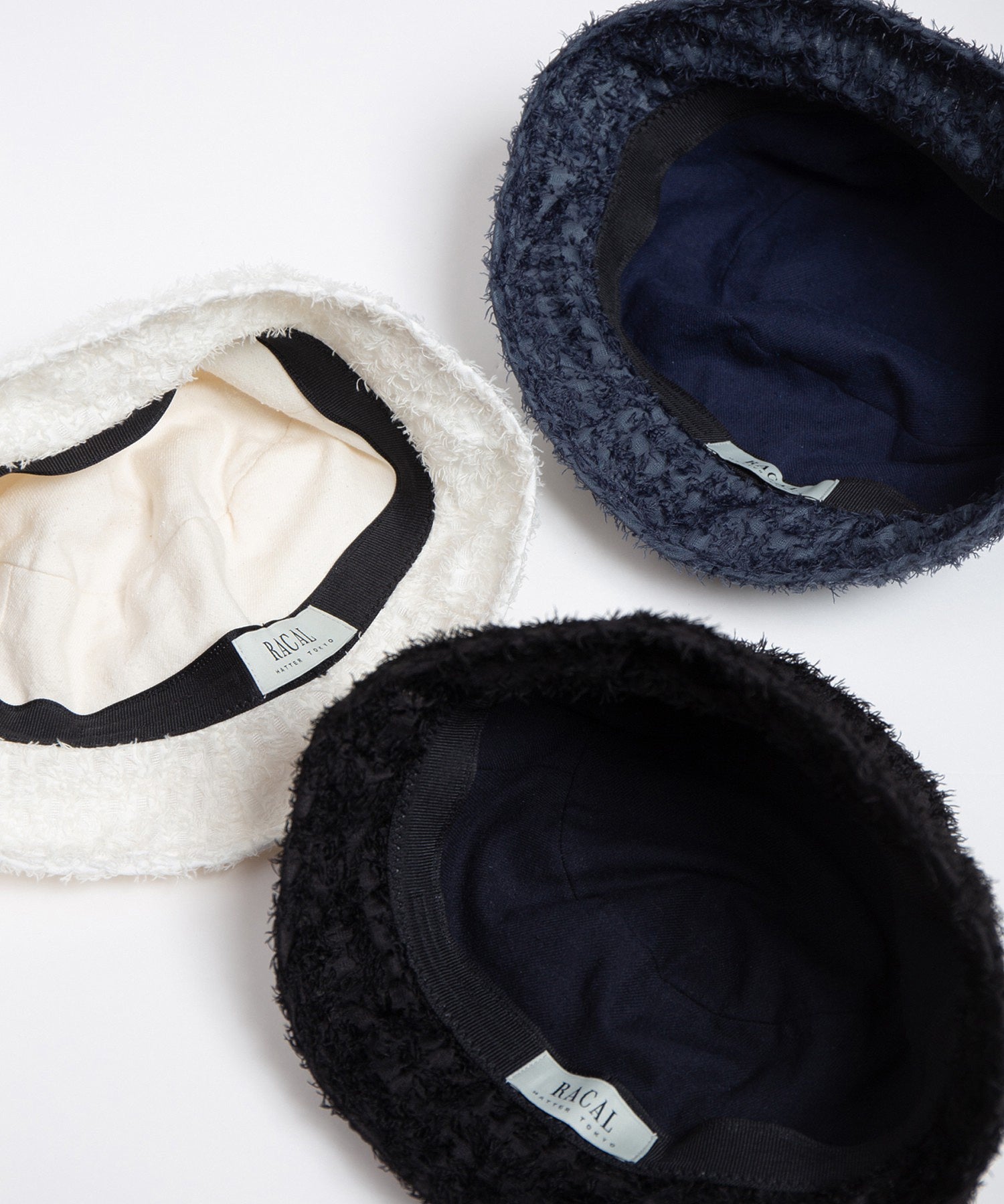 【Racal】Sheer Shaggy Tulip Hat