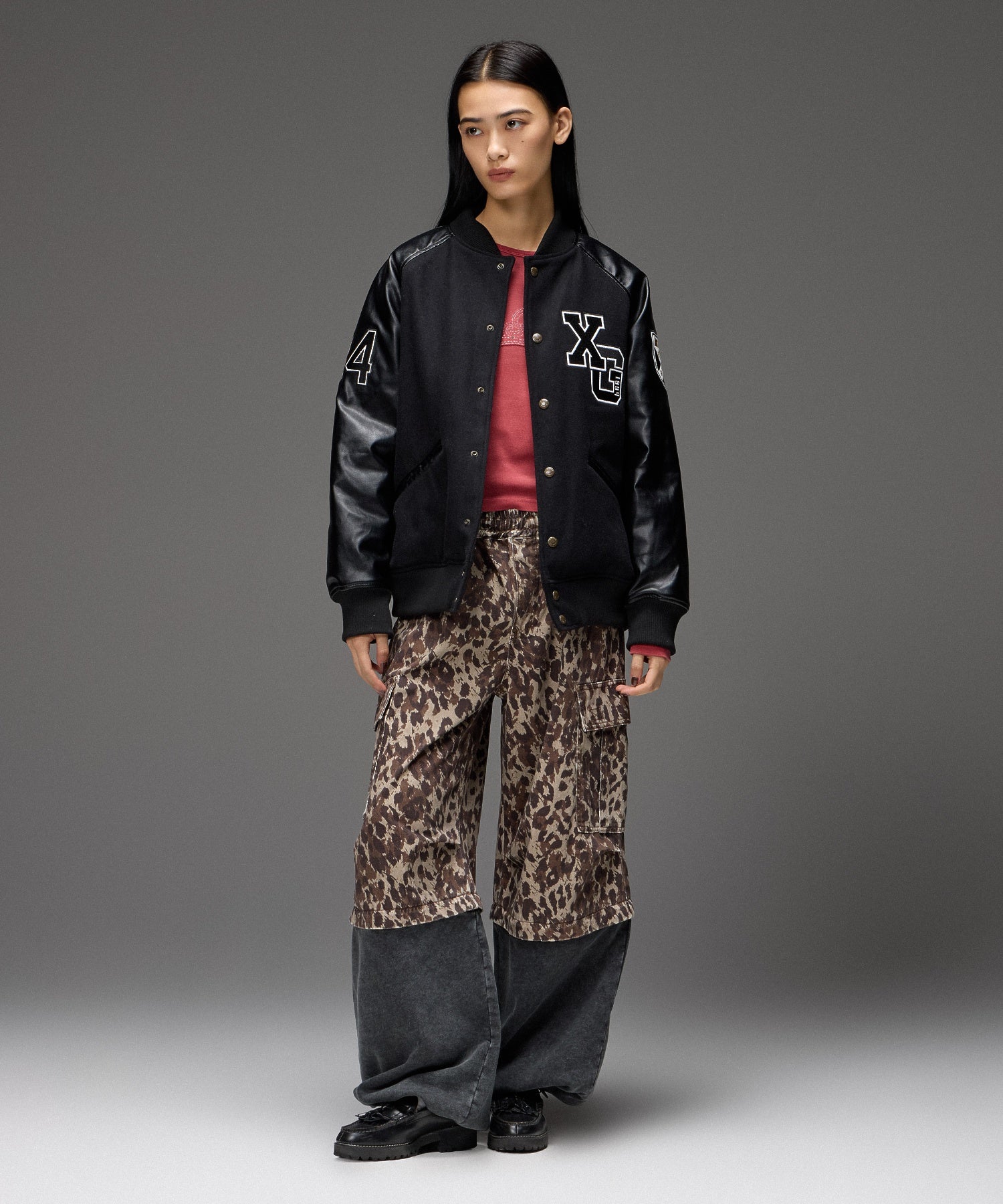 FACE PATCH STADIUM JACKET