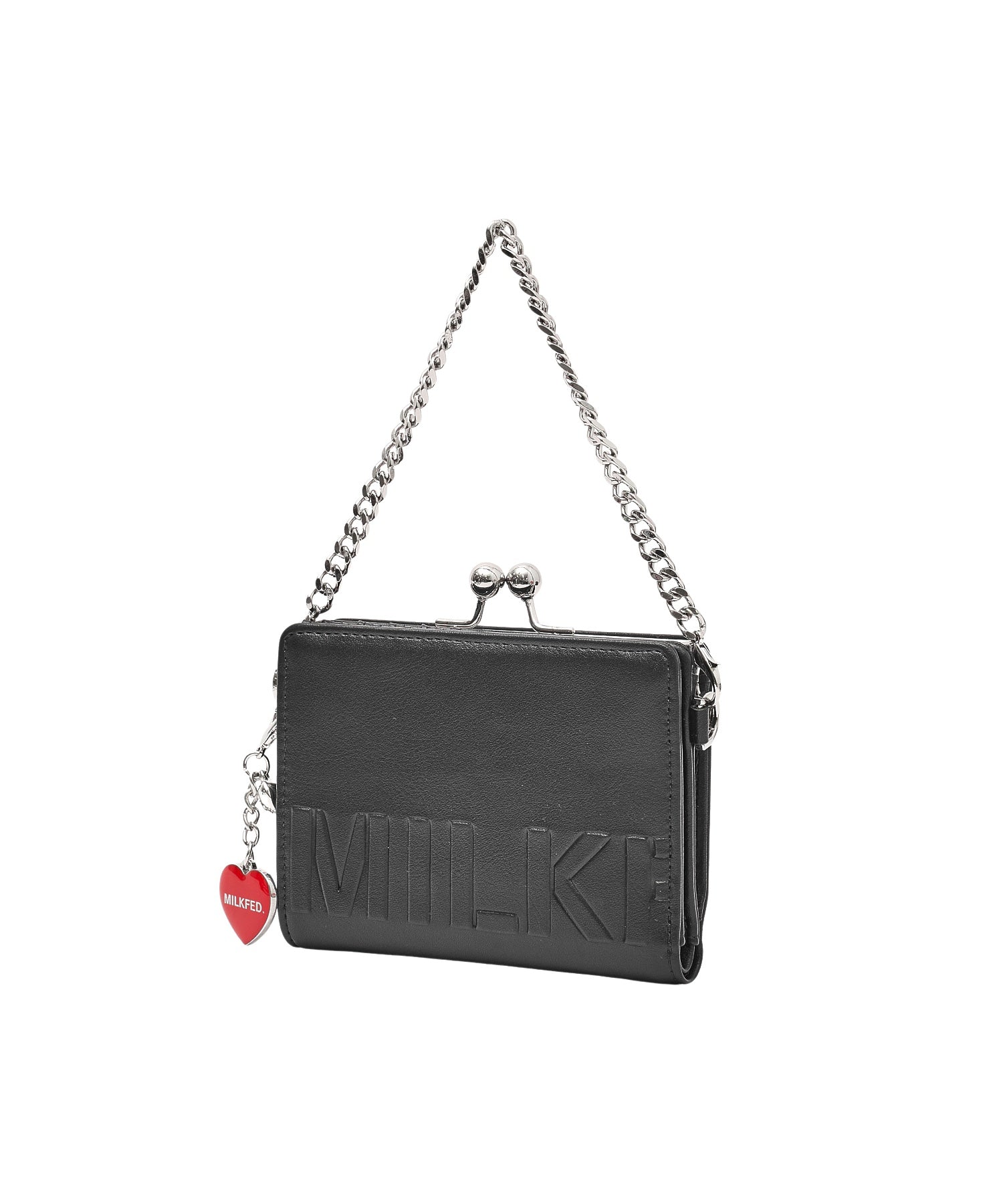EMBOSSED LOGO BI-FOLD WALLET