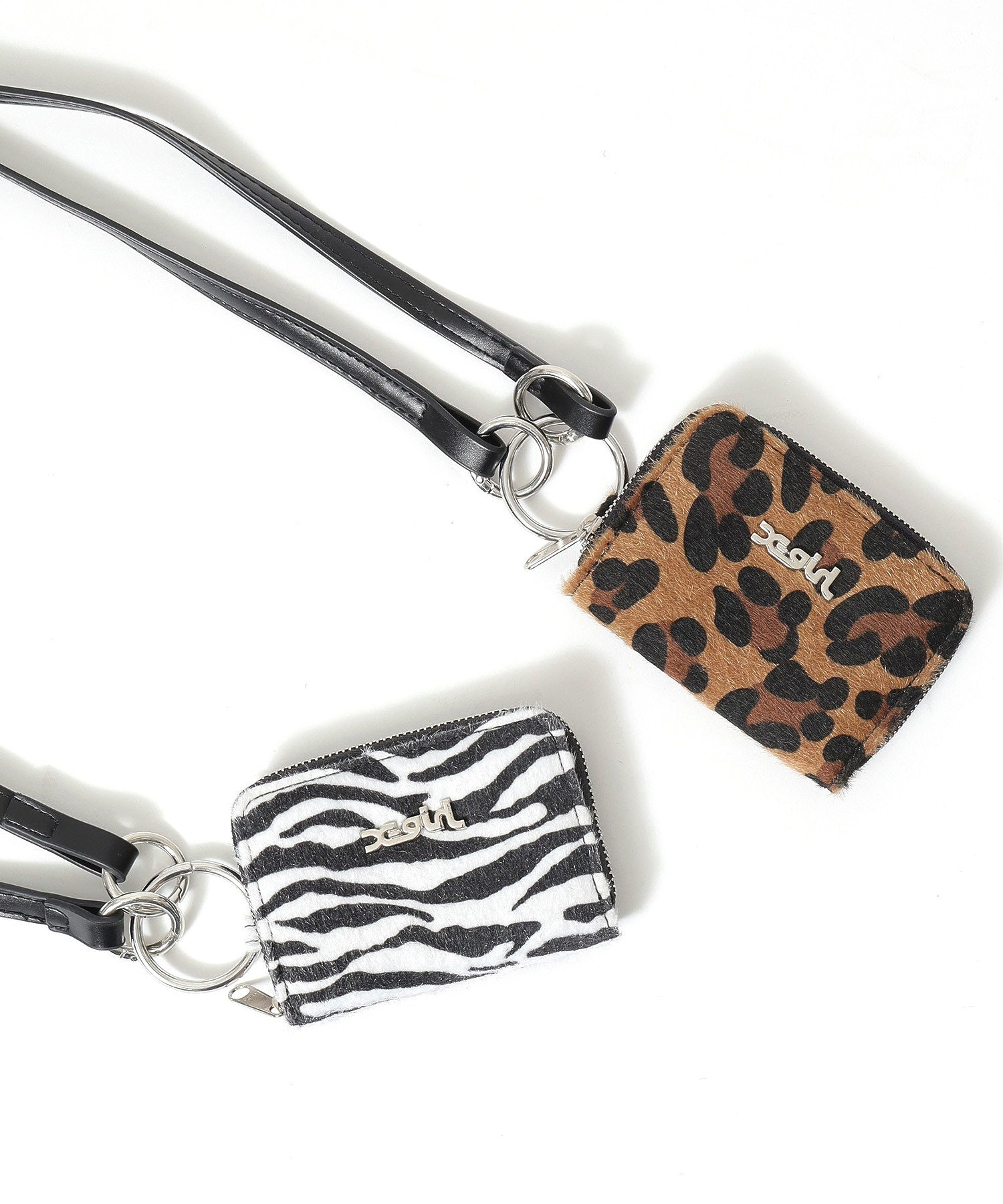 ANIMAL PRINTED COIN & CARD CASE