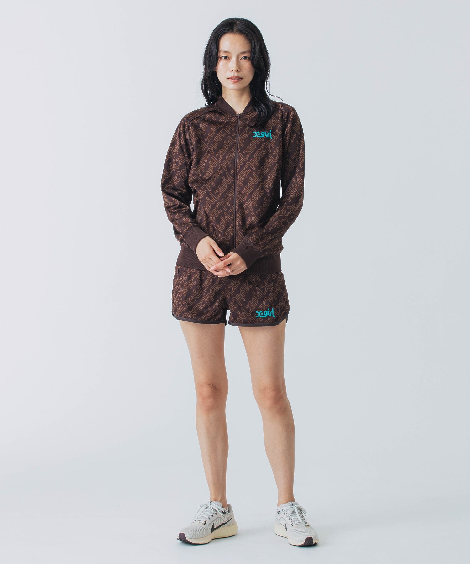 JACQUARD TRACK SHORTS