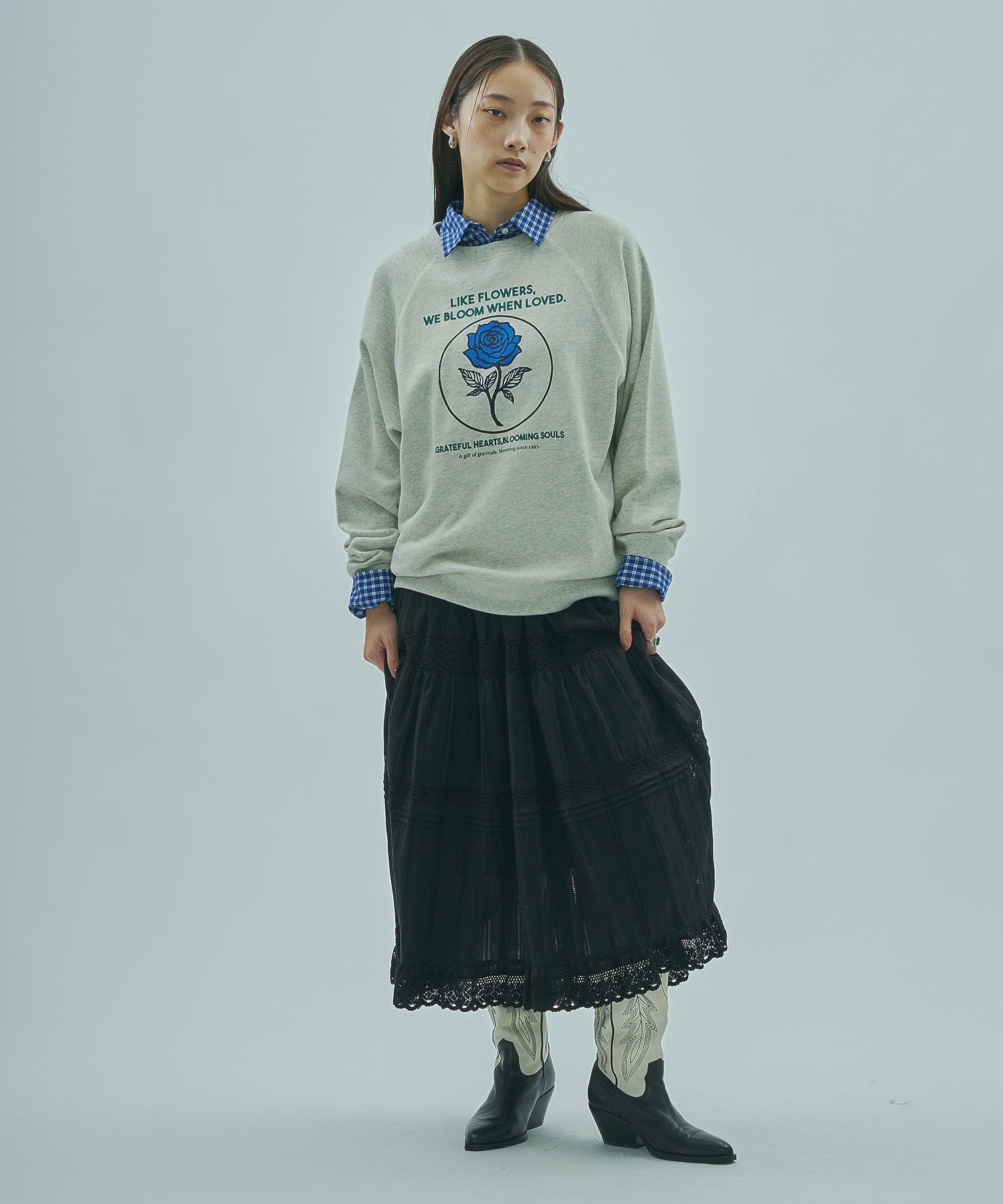 model:163cm 着用サイズ:ONE SIZE