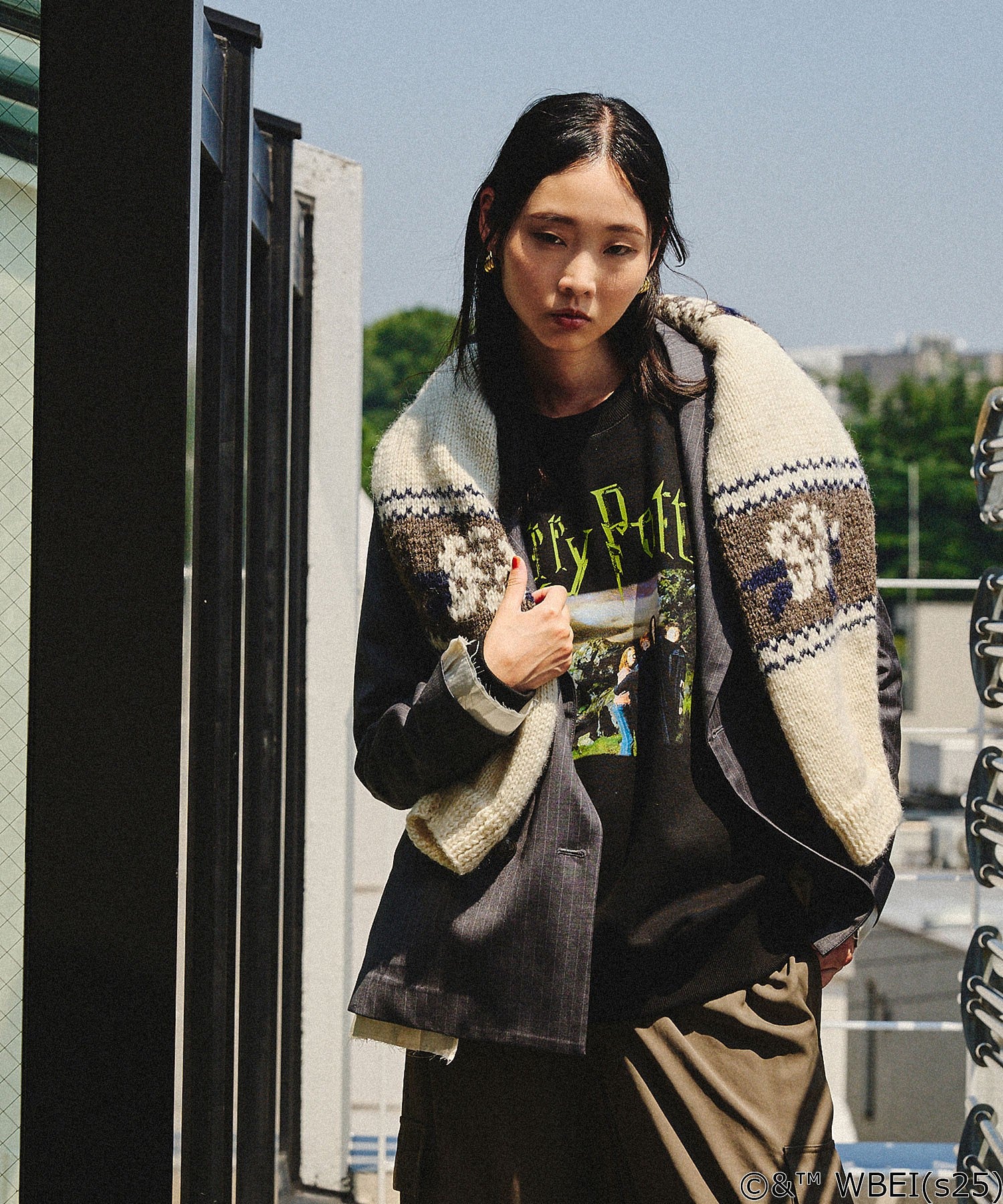 【Lサイズのみ期間限定受注生産】COLSUN/HARRY POTTER SWEATSHIRT