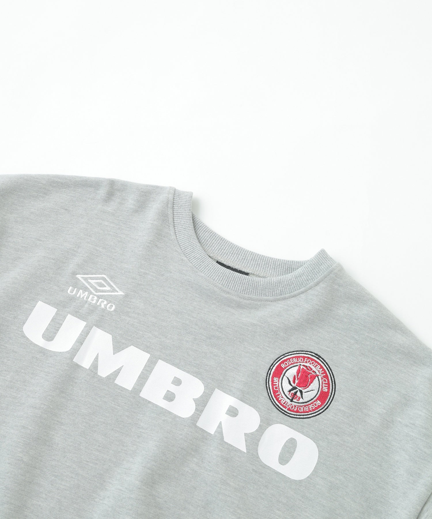 UMBRO×ROSE BUD/CROPPED SWEAT SHIRT PULLOVER
