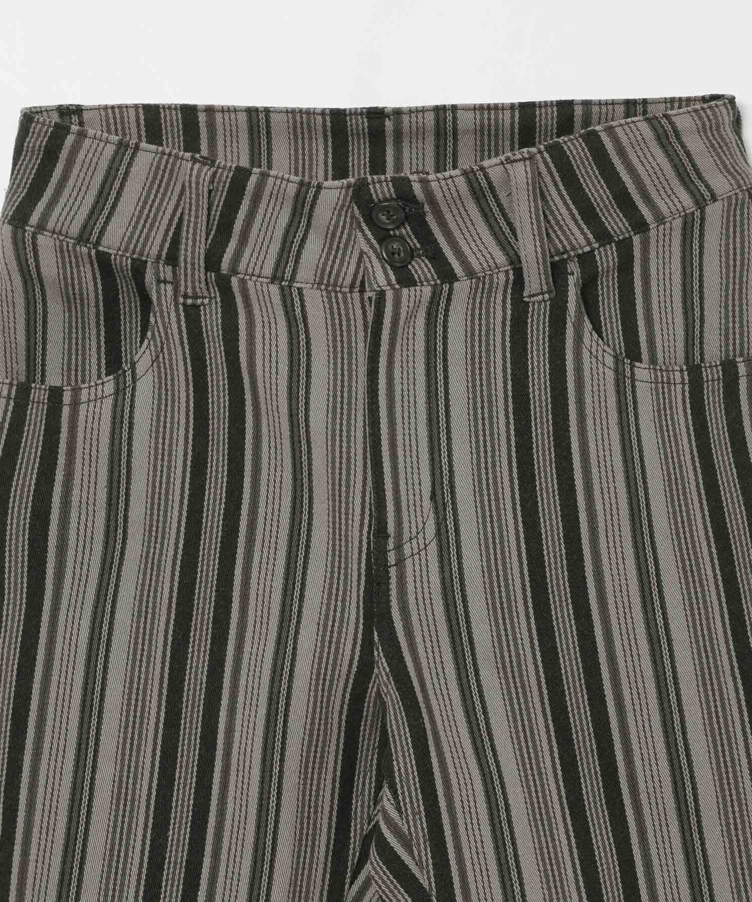 MULTI STRIPE FLARE PANTS X-girl