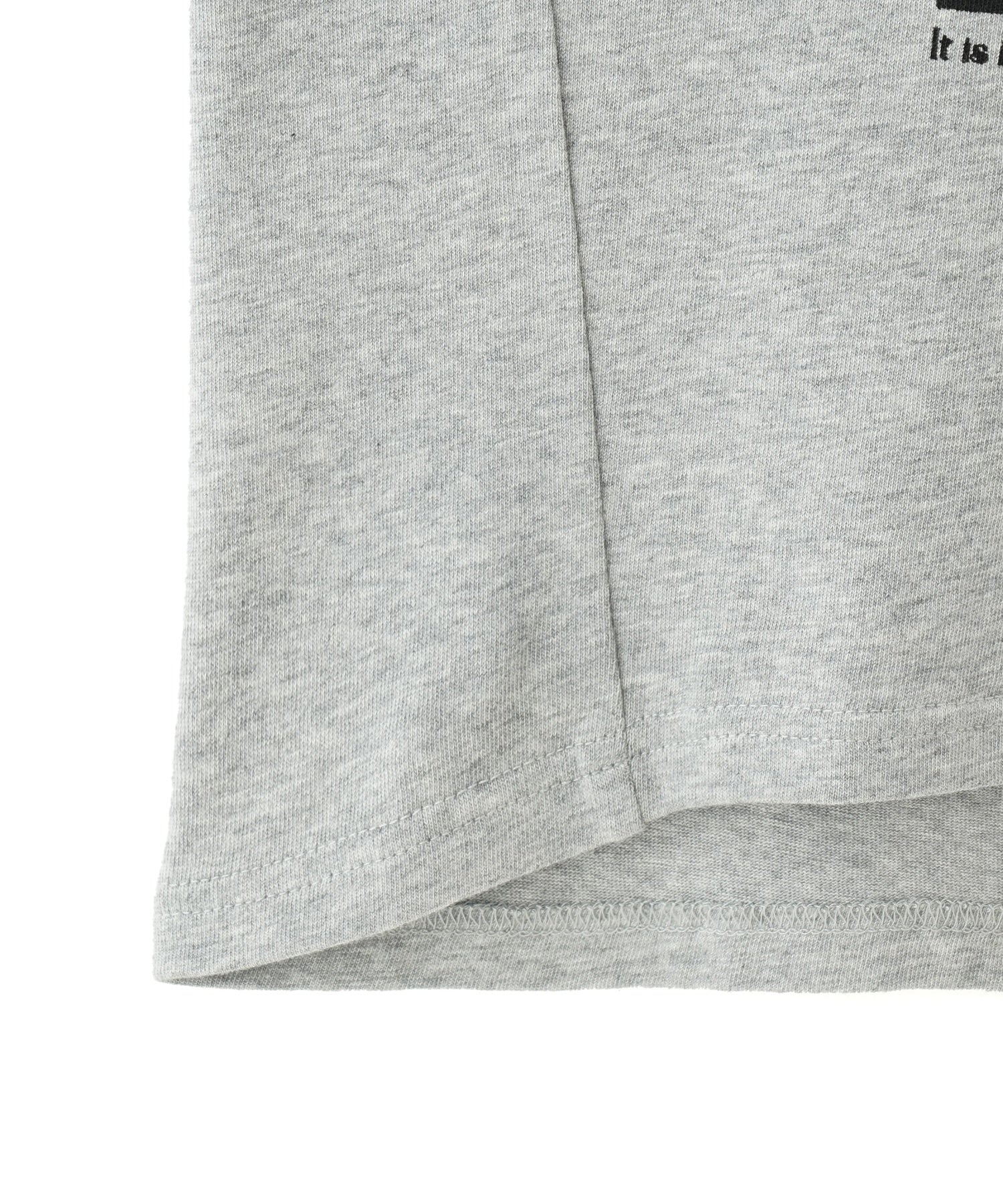 OKIRAKU×ROSEBUD/リメイクライクプリントスリーブトップ