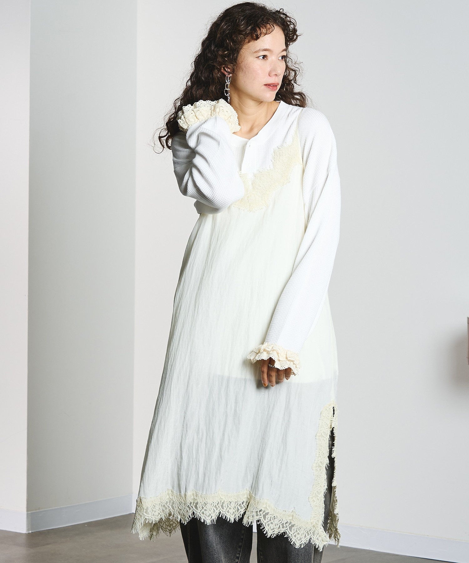 model:165cm 着用サイズ:ONE SIZE