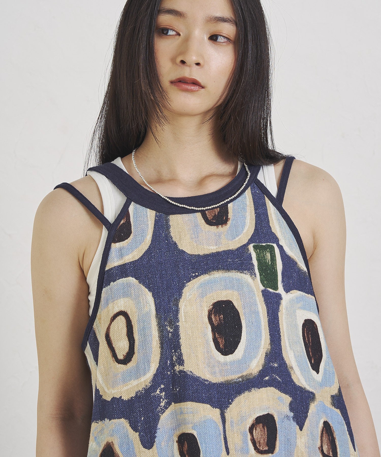 ART PRINT LONG DRESS