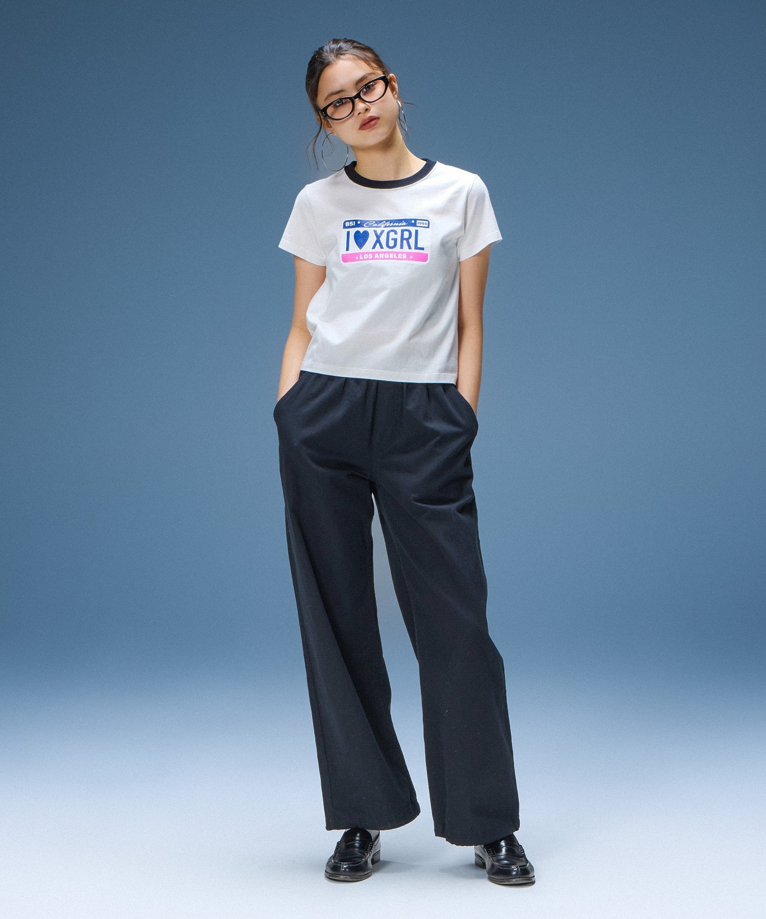 PLATE LOGO S/S BABY TEE