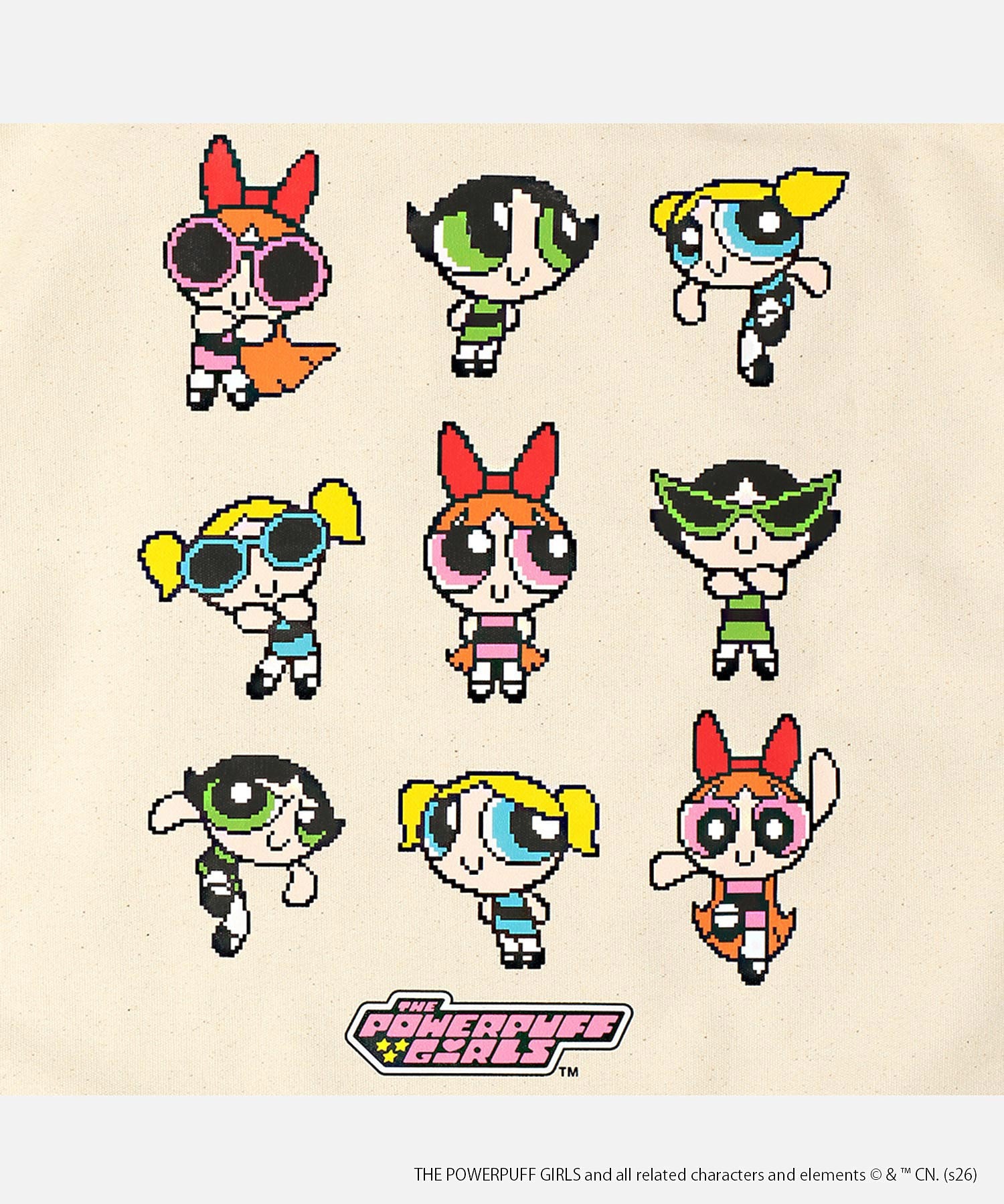 THE POWERPUFF GIRLS × MILKFED. TOTEBAG