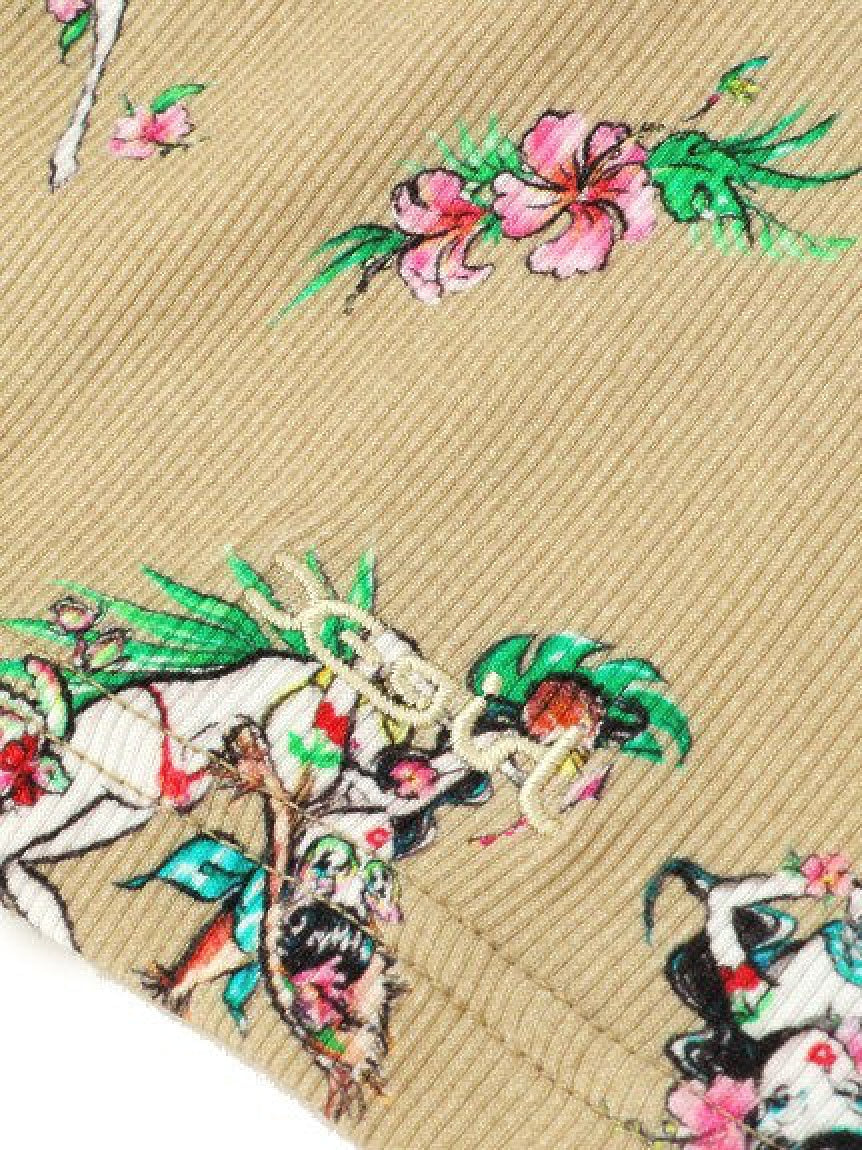 X-girl × FALINE ALOHA GIRL S/S DRESS