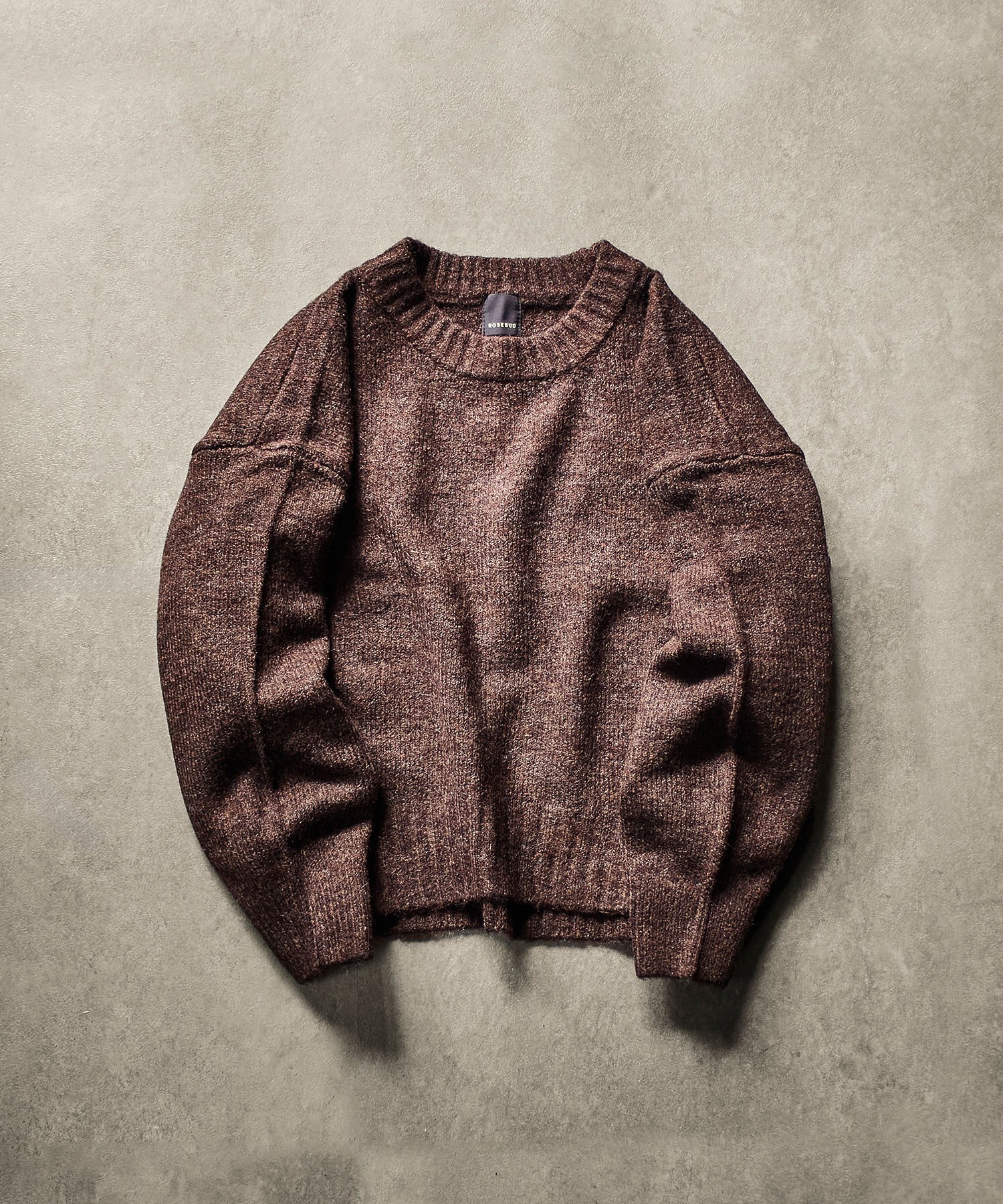 【WEB・一部店舗限定】BASIC CREW NECK KNIT