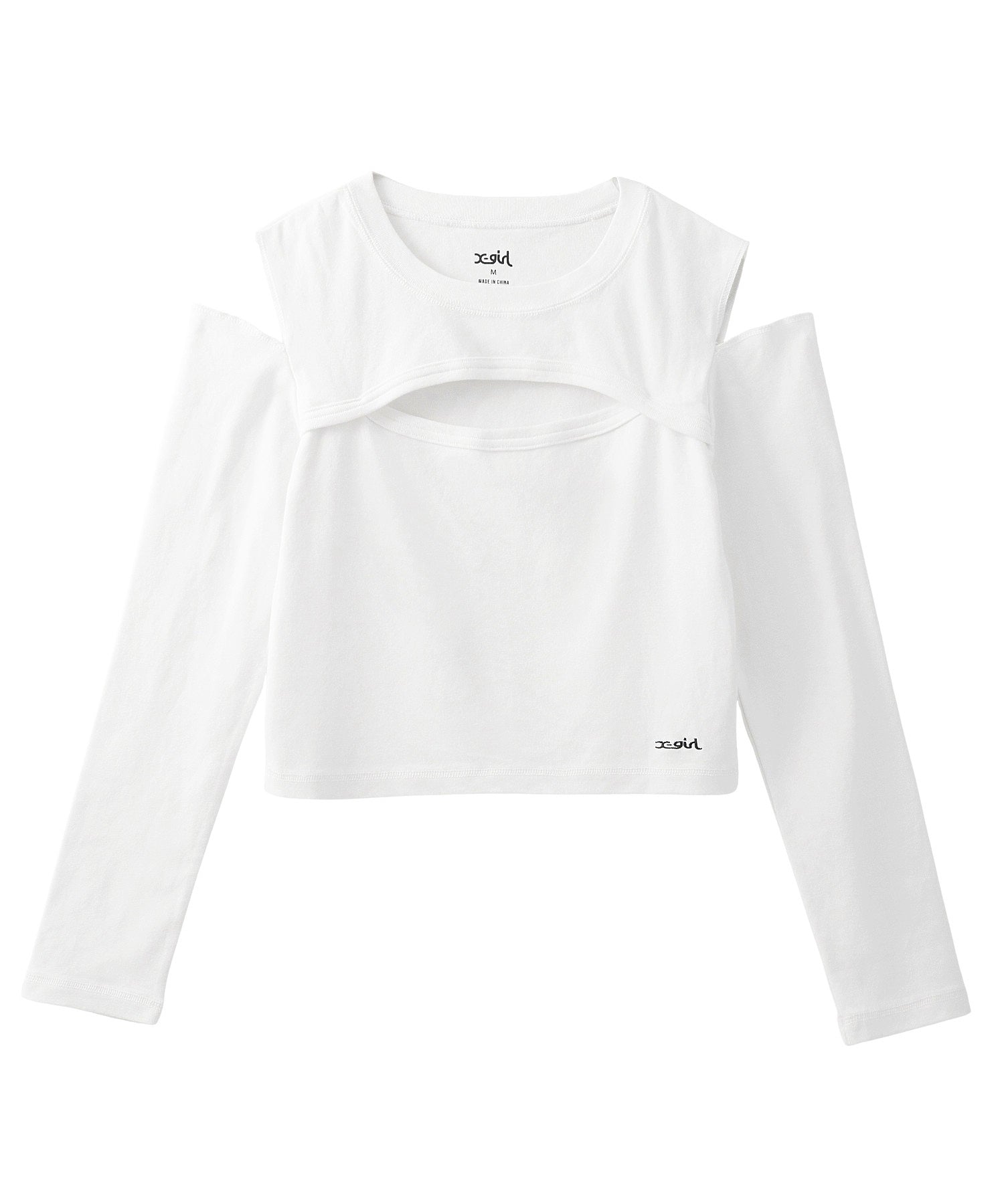 CUT OUT L/S COMPACT TOP