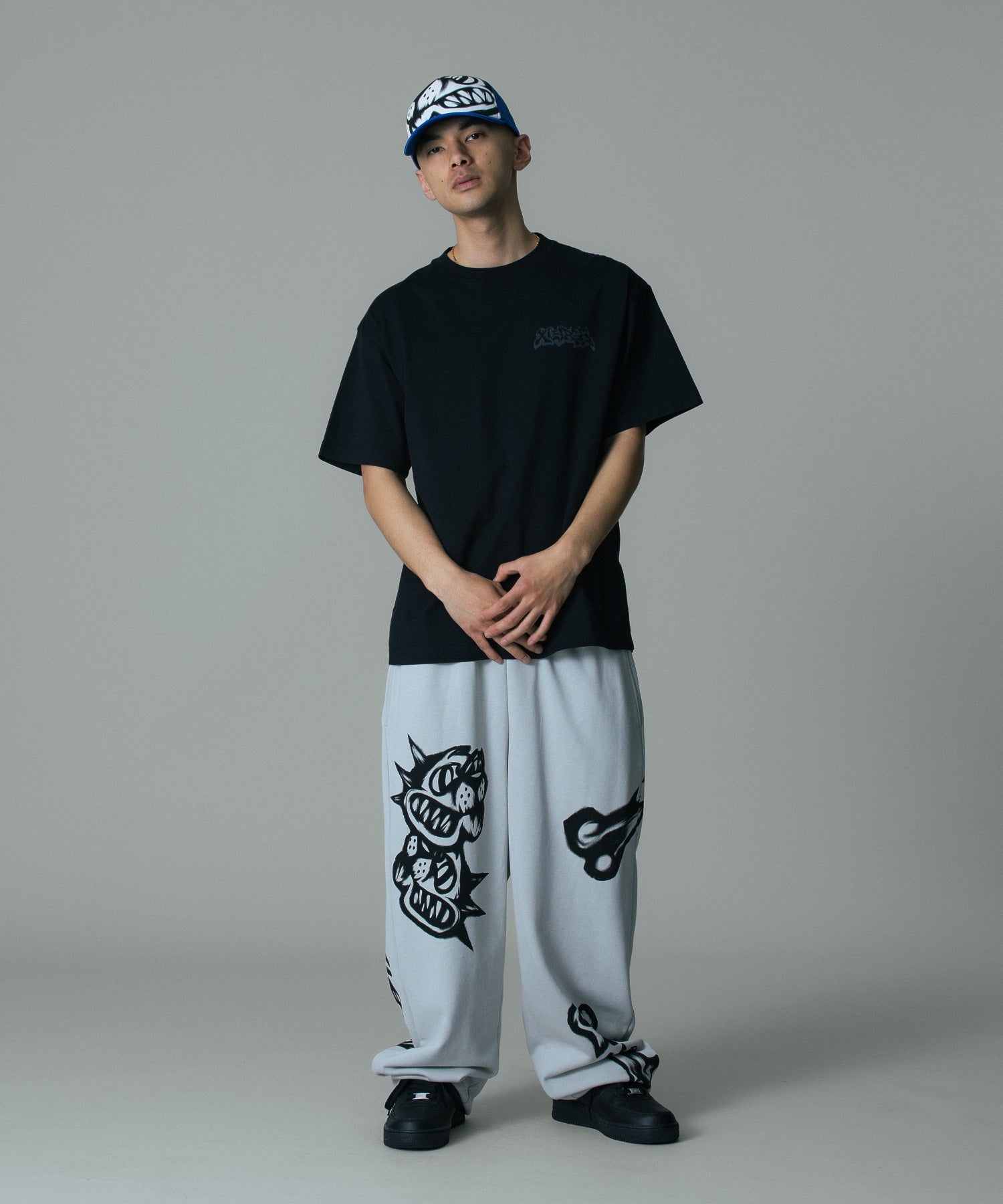 ALLOVER PRINTED SWEAT PANTS