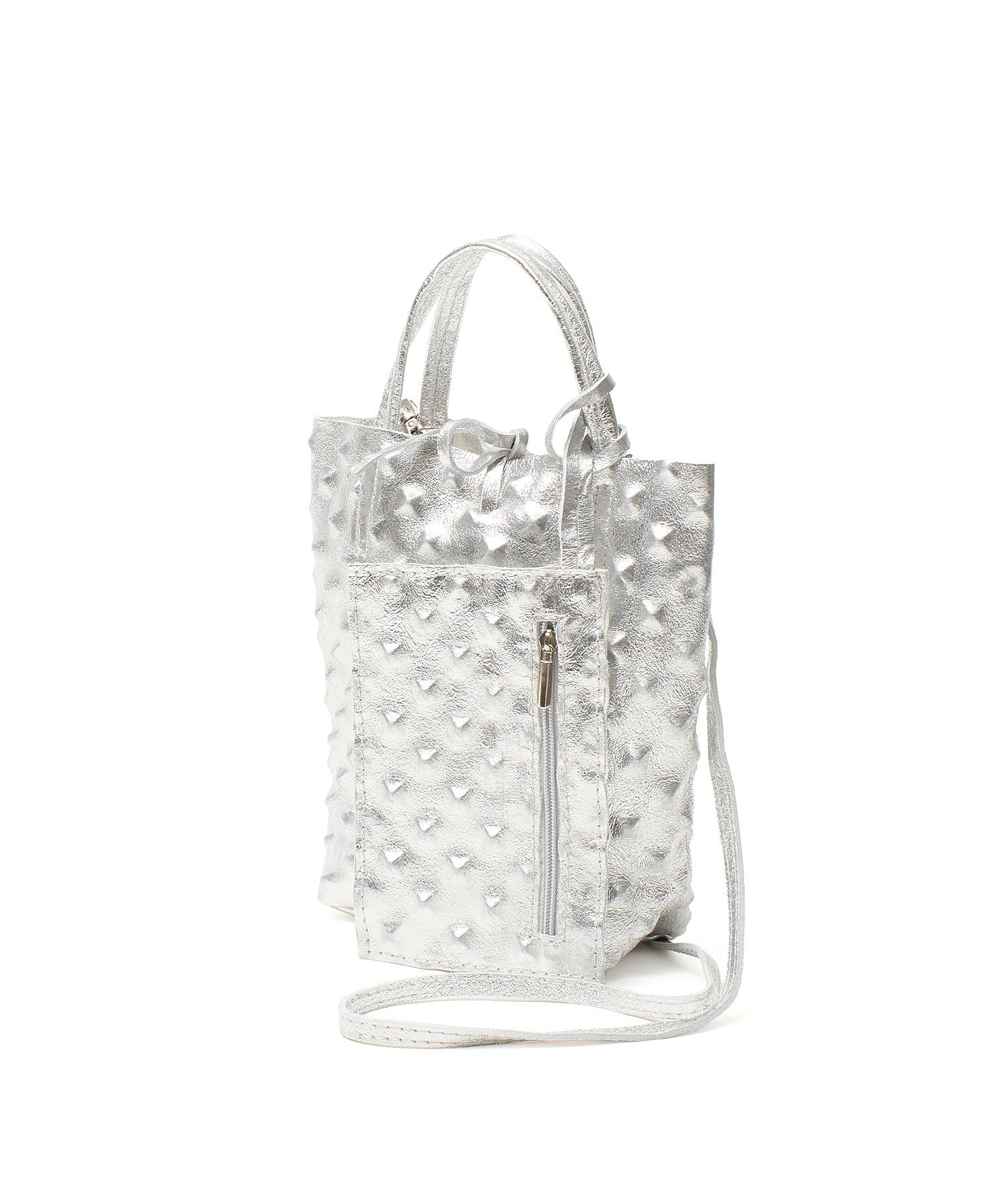 MILLELA FIRENZE/EMBOSSED MINI TOTE