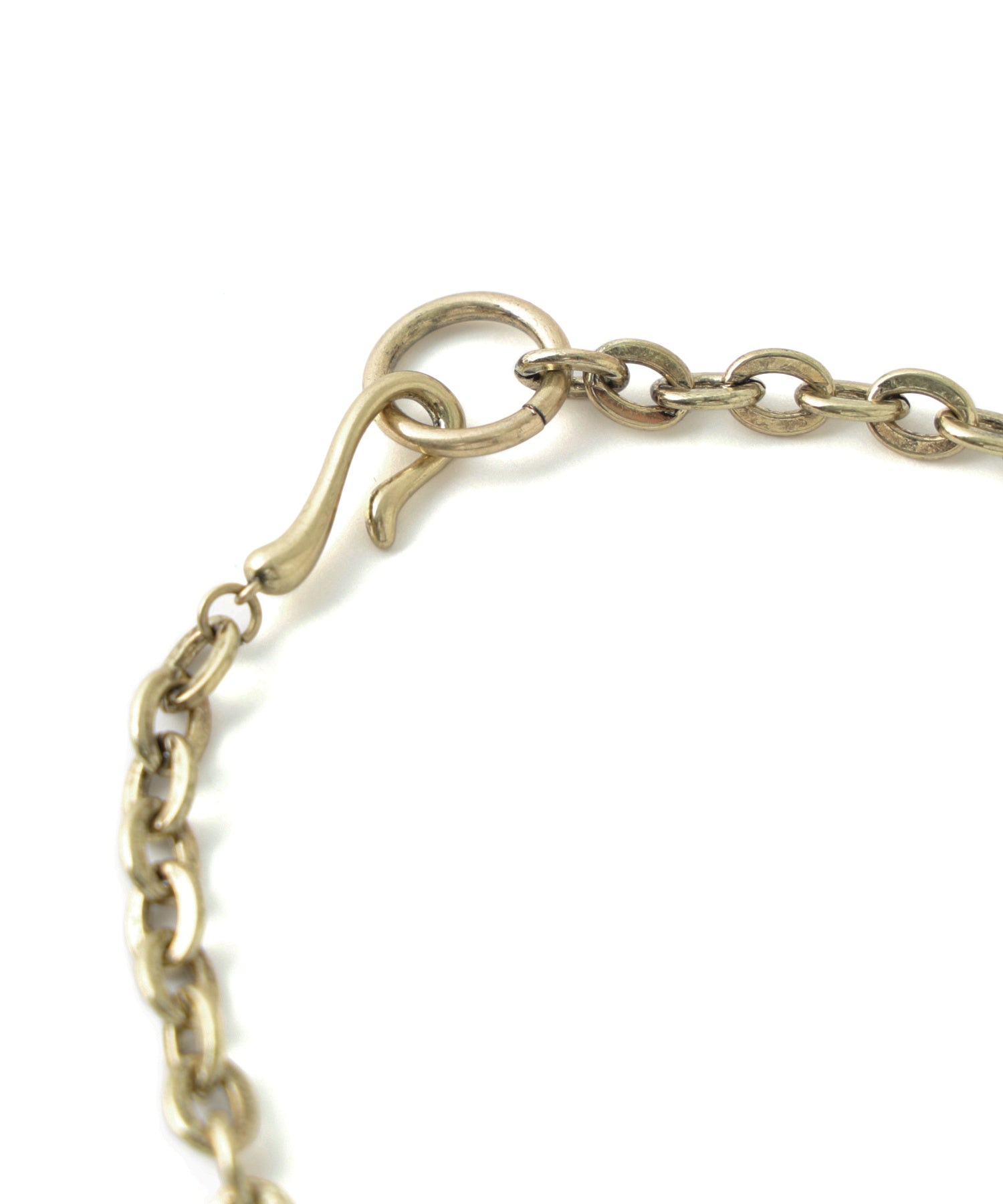 HEART SCRIPT LOGO CHAIN NECKLACE