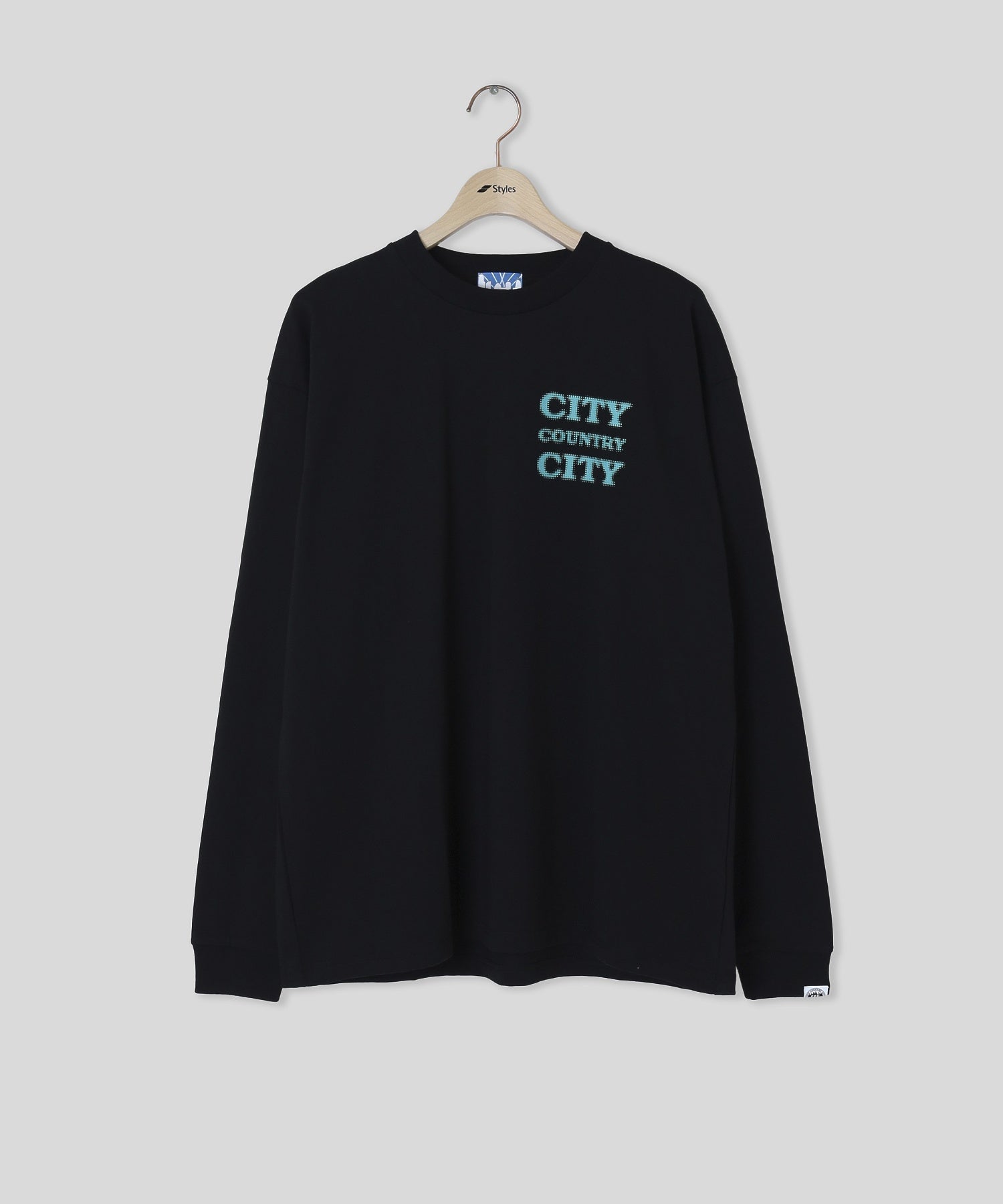 CCC/シティーカントリーシティー/COTTON L/S T-SHIRT CITY COUNTRY CITY 261T002