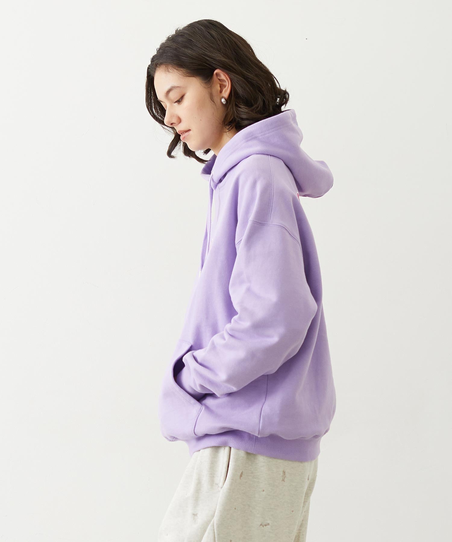LEOPARD PRINT CHERRY PATCH SWEAT HOODIE