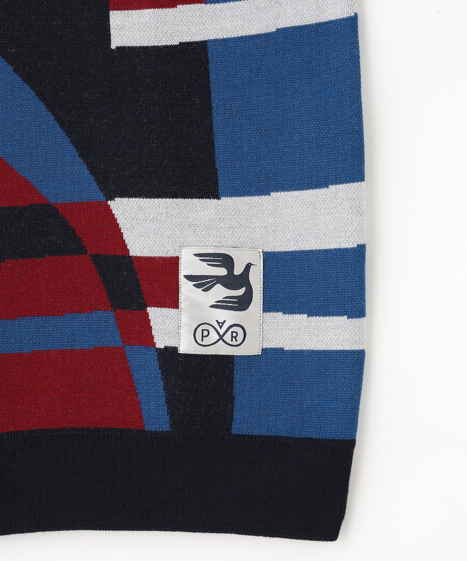 PARRA/パラ/Vertical forest knitted polo 54240