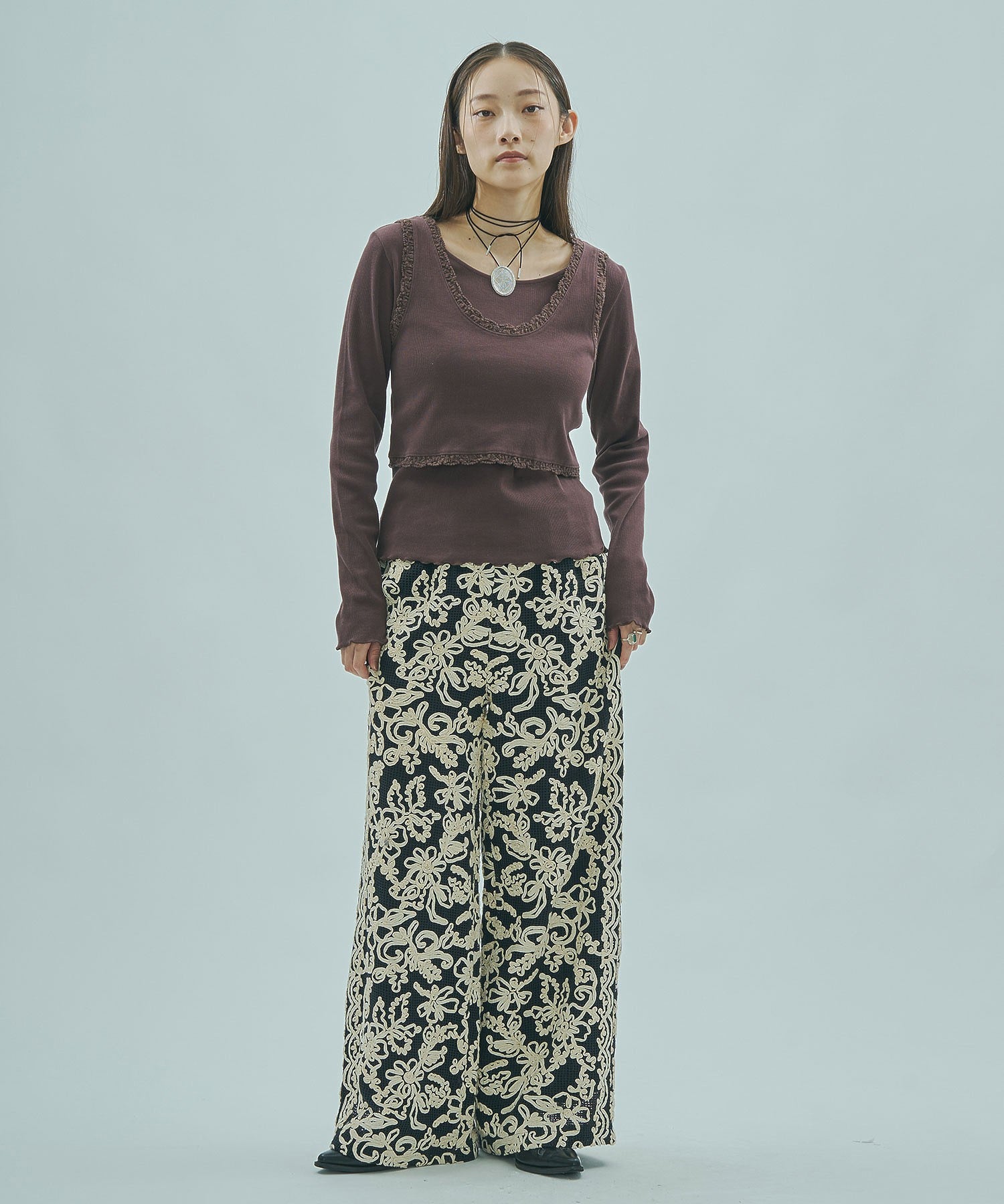 model:163cm 着用サイズ:M