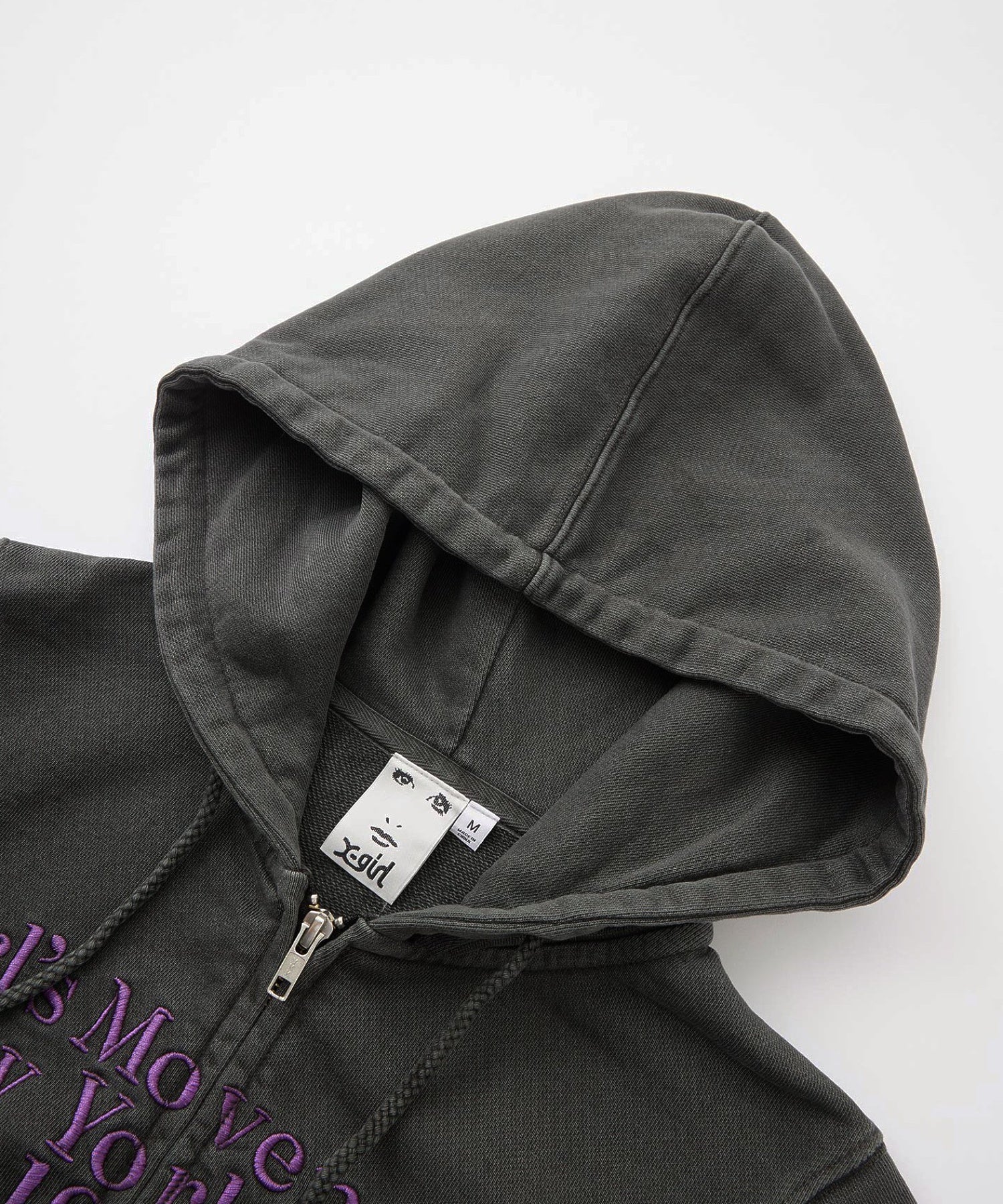 COLOR SCHEME COMPACT ZIP UP HOODIE