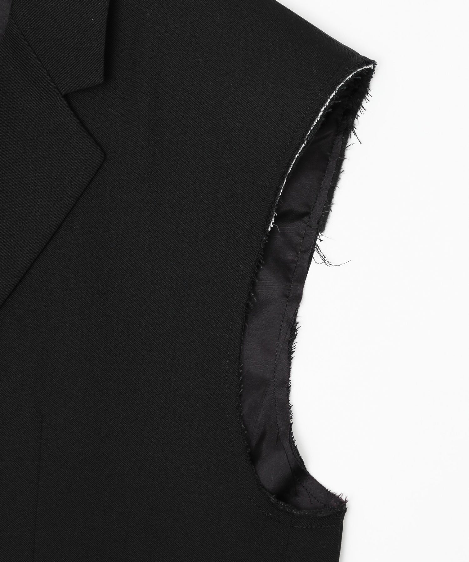 SEMOH/セモー/Cut-off Sleeve Tailored Jacket 29-4-02