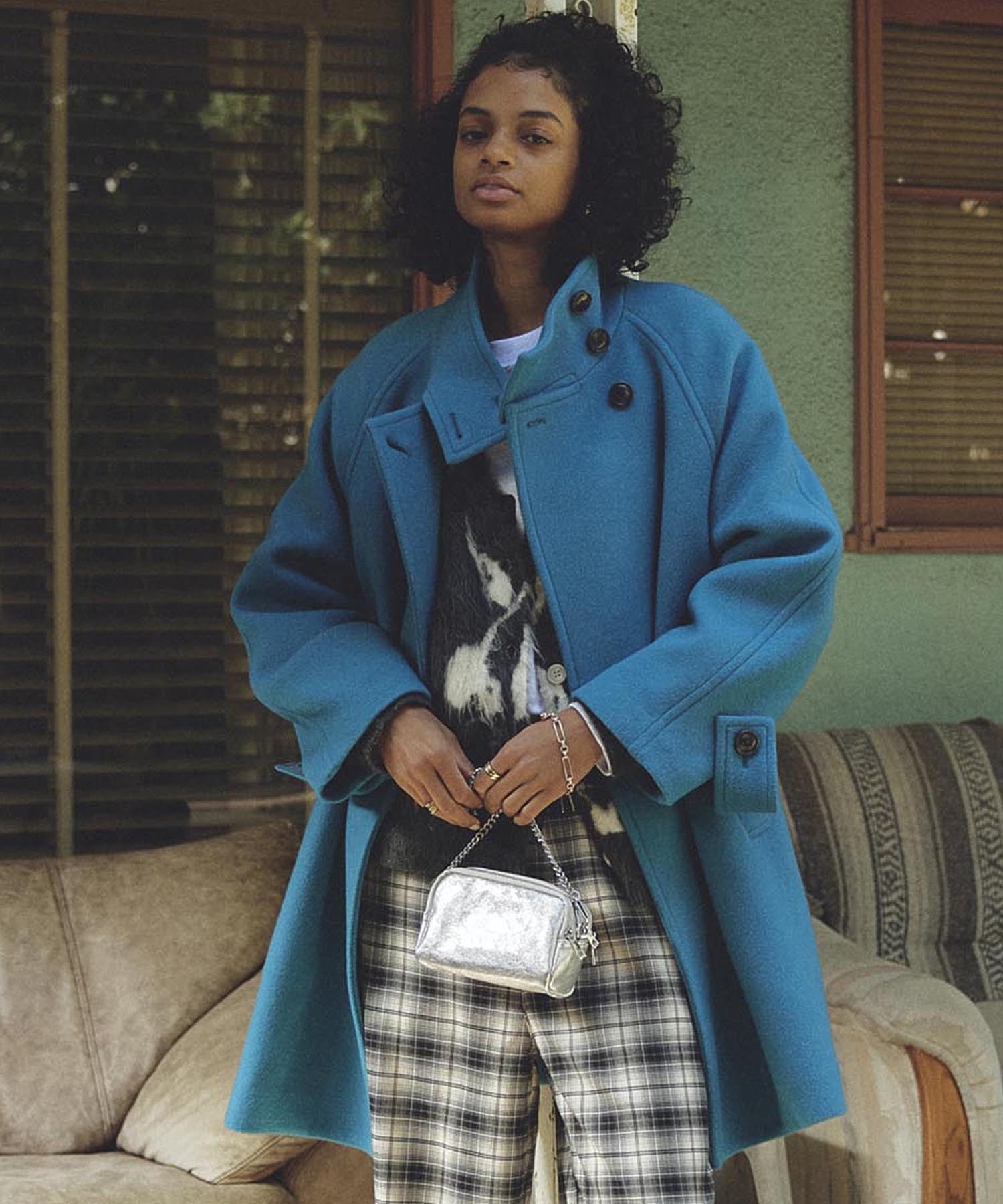 FLOWER JACQUARD CARDIGAN