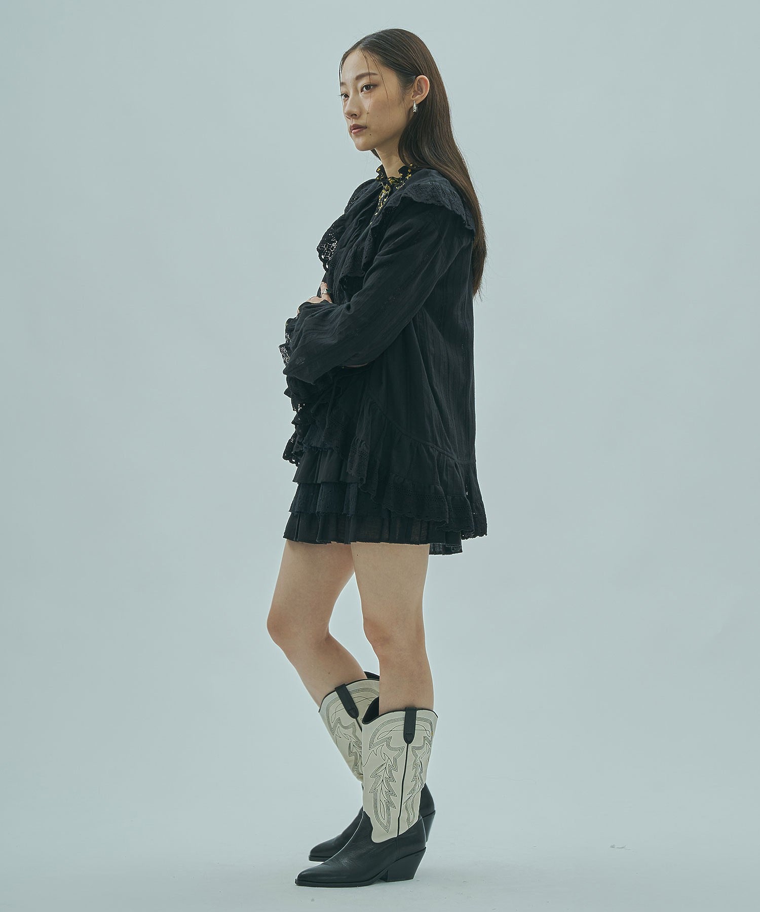 model:163cm 着用サイズ:ONE SIZE