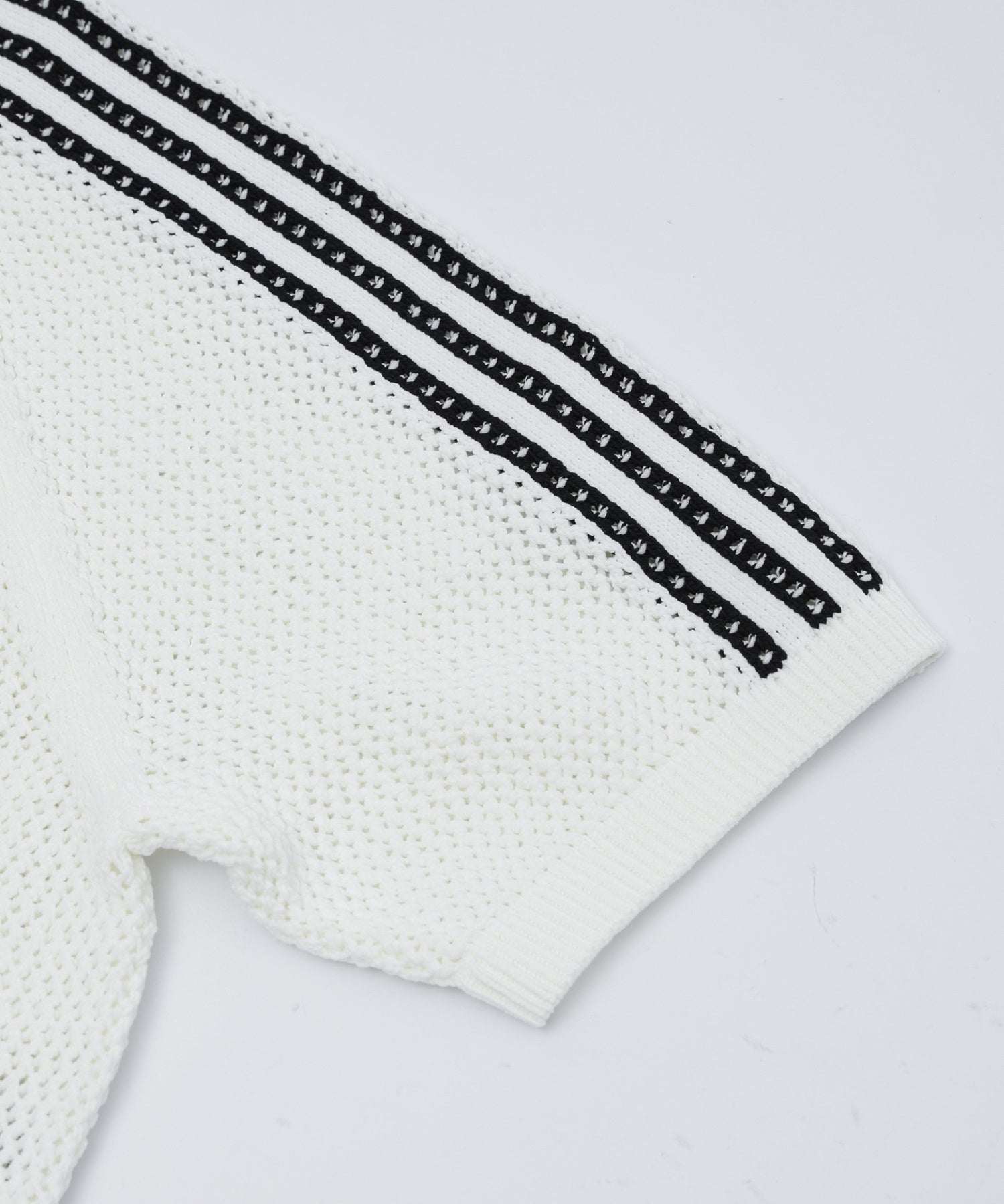 adidas/アディダス/W KNITTED CROCHET POLO CX746