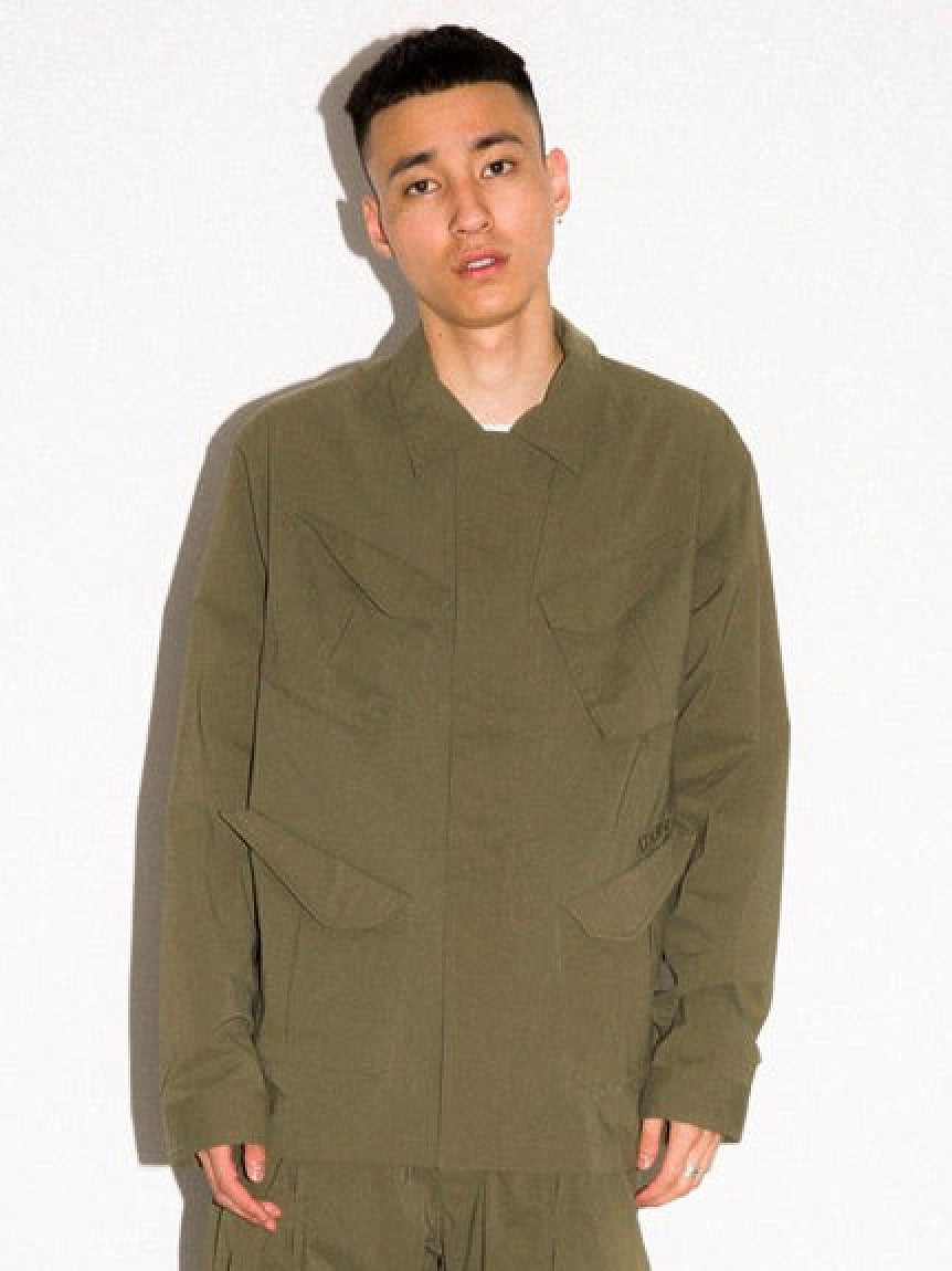 ZIPPED MIL JACKET XLARGE