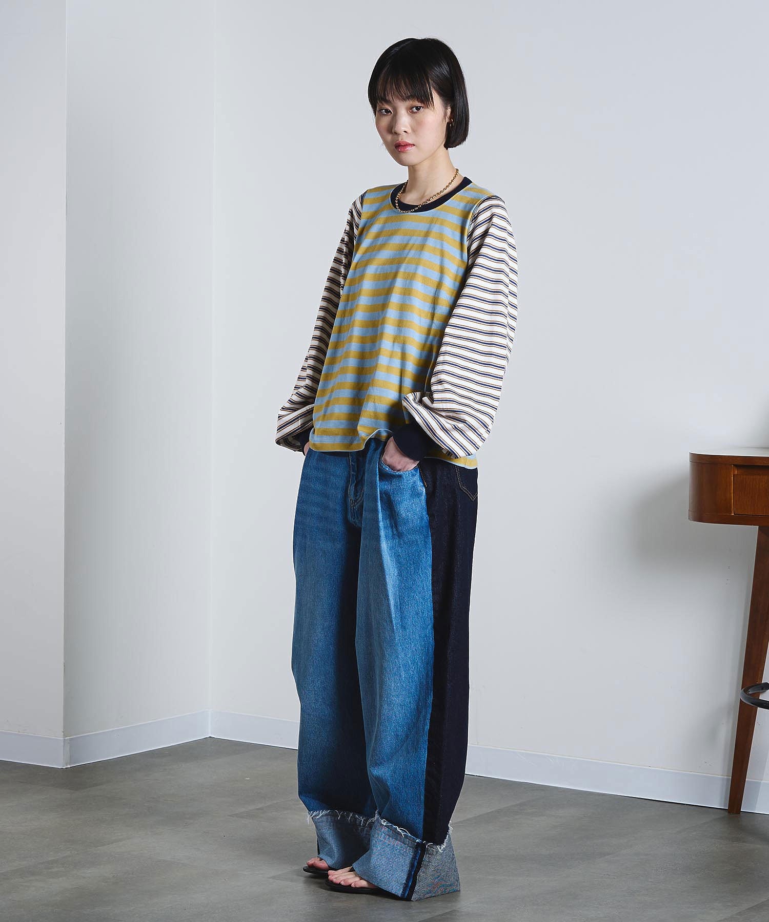 model:168cm 着用サイズ:ONE SIZE