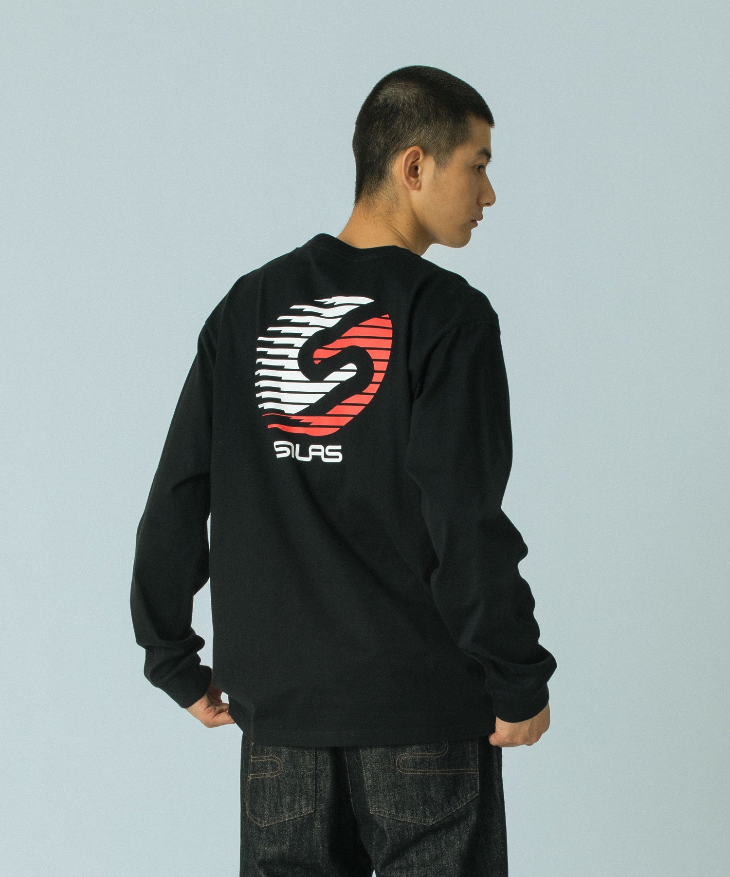 model：H183 着用サイズ：L