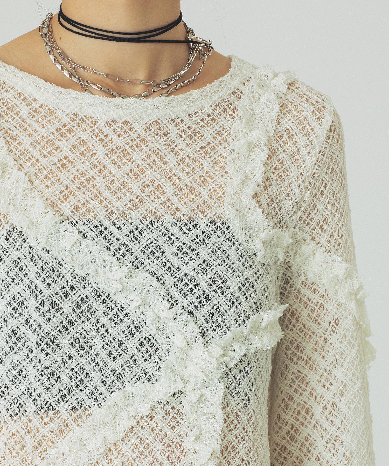 FRILL LACE TOP