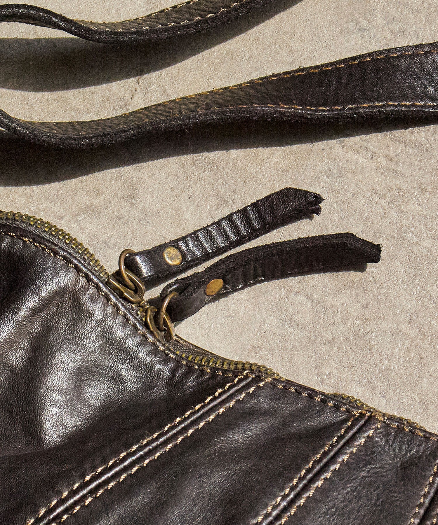 MILLELA FIRENZE/GARMENT DYED SHOULDER BAG