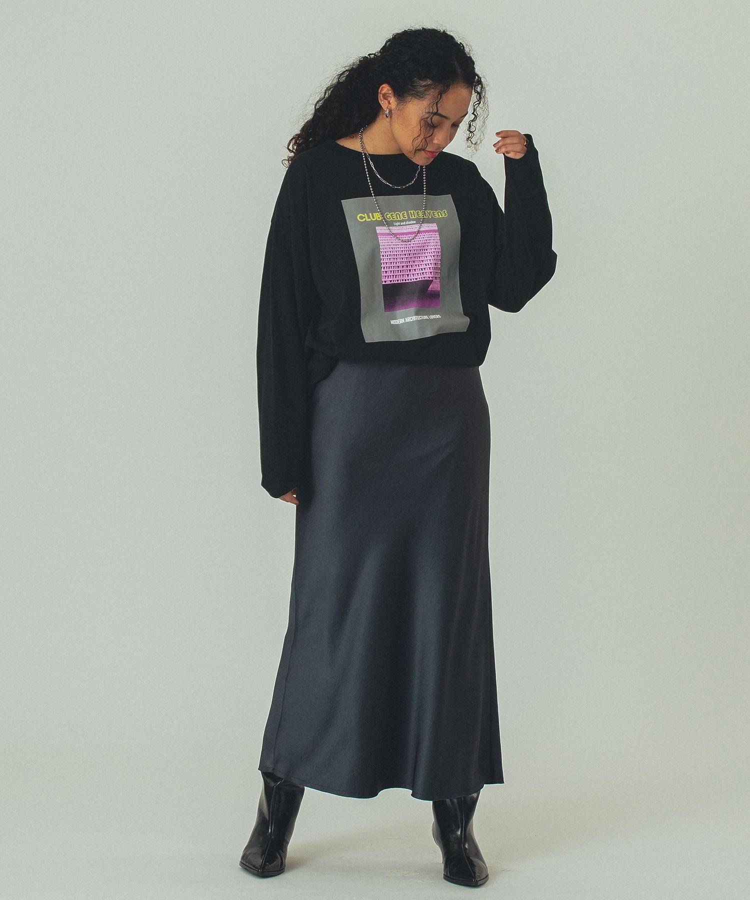 model:168cm 着用サイズ:ONE SIZE