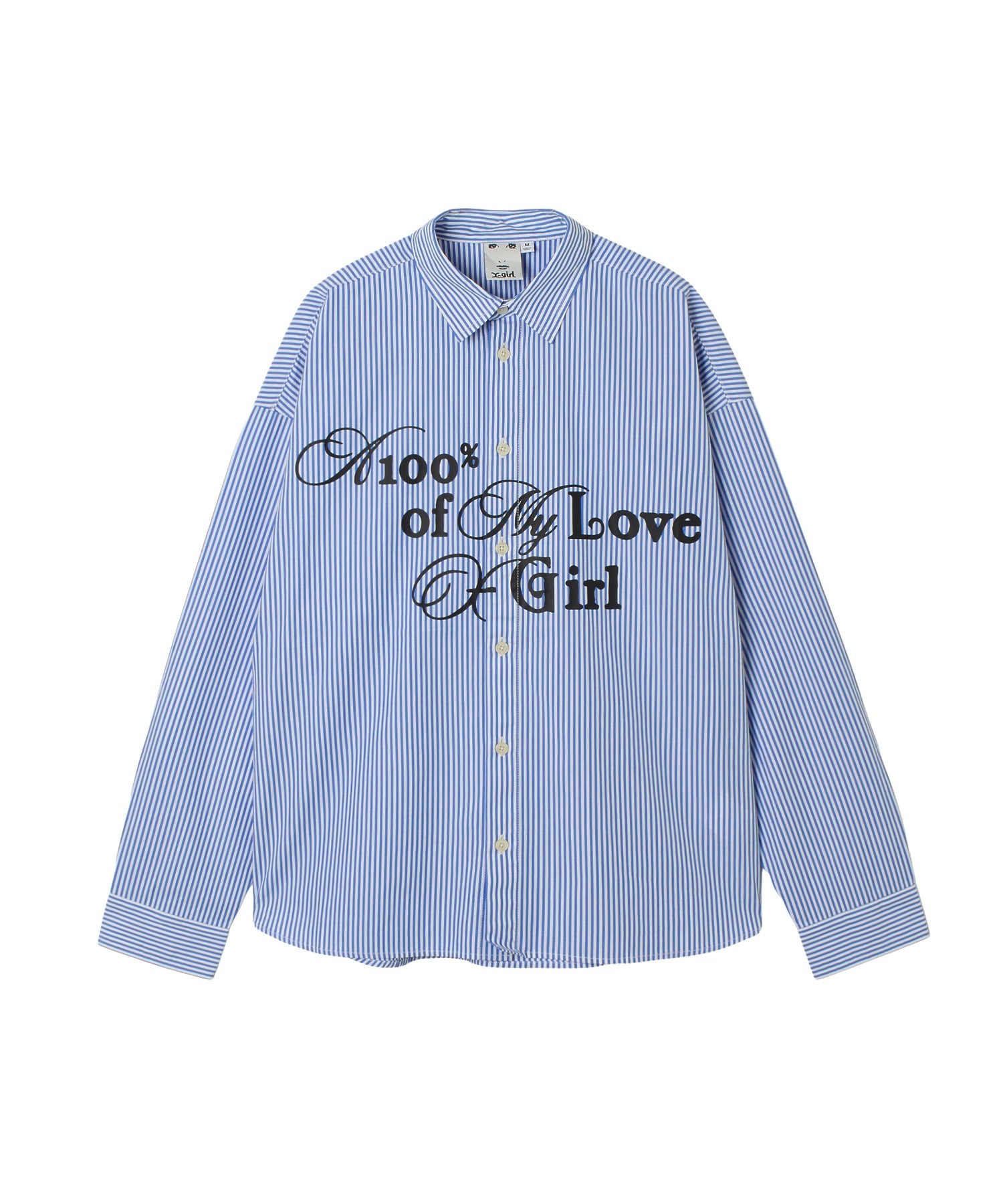 MIX FONT LOGO L/S SHIRT
