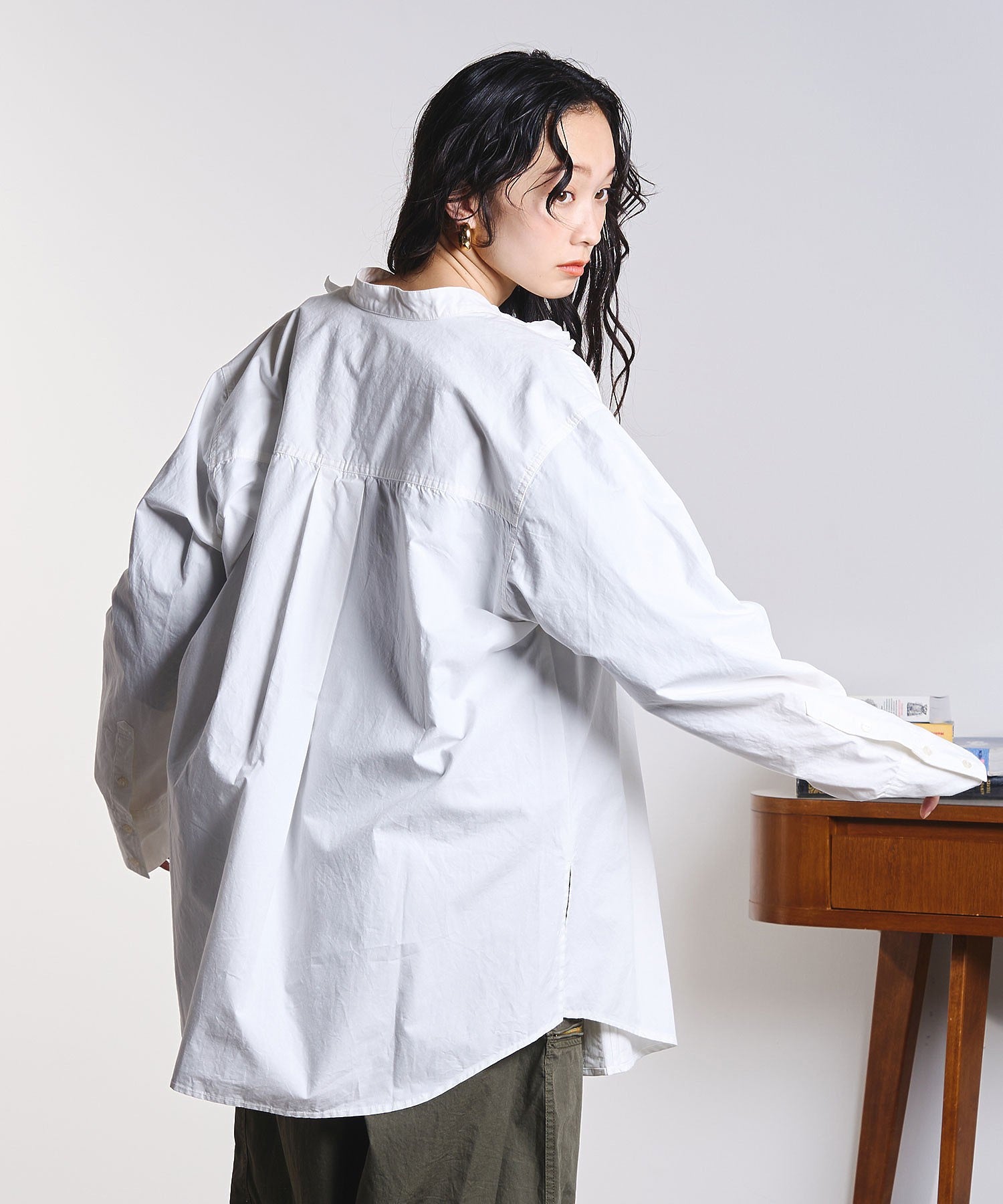 model:161cm 着用サイズ:ONE SIZE