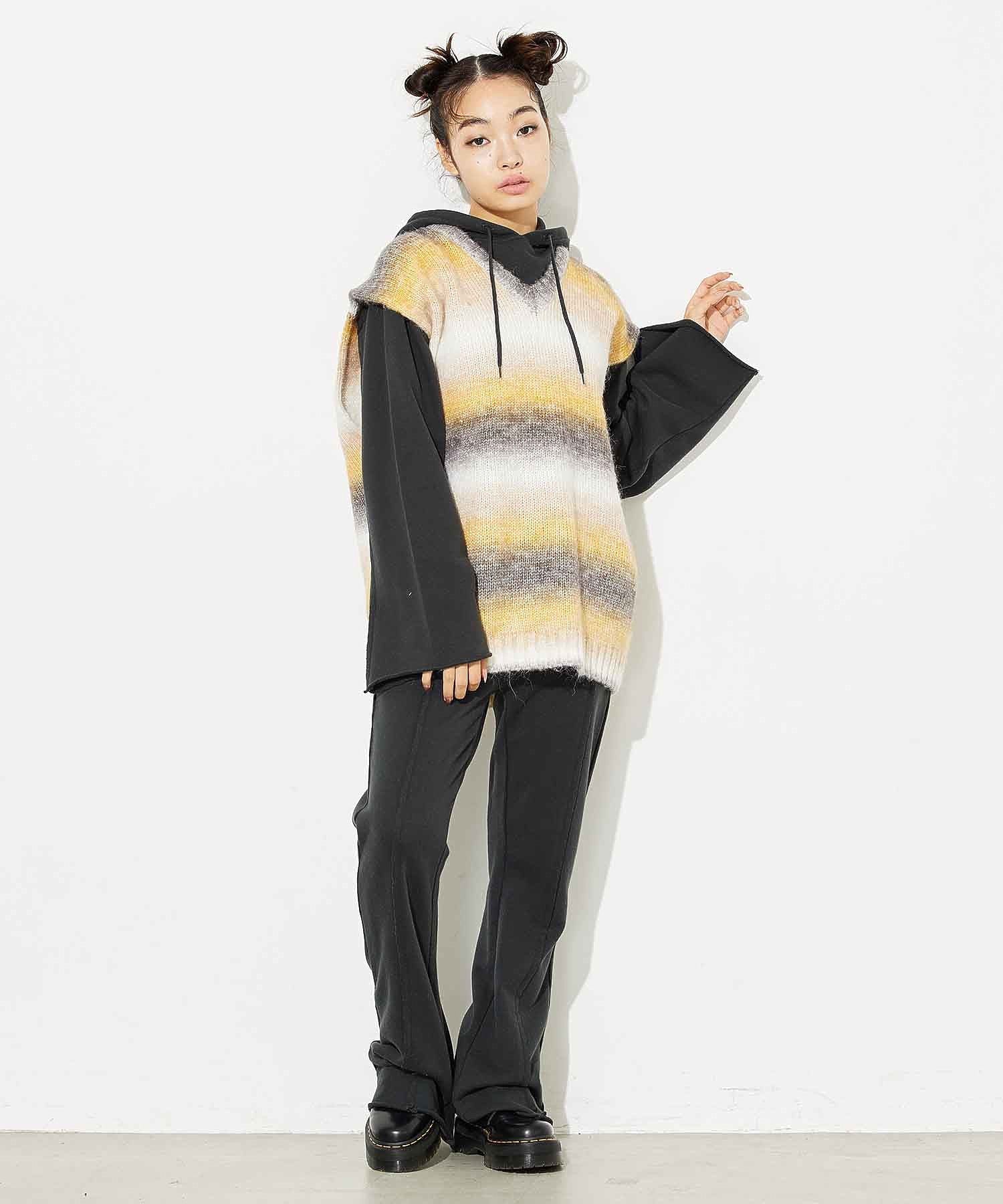 model:富樫かなえ H:161cm 着用サイズ:ONE SIZE