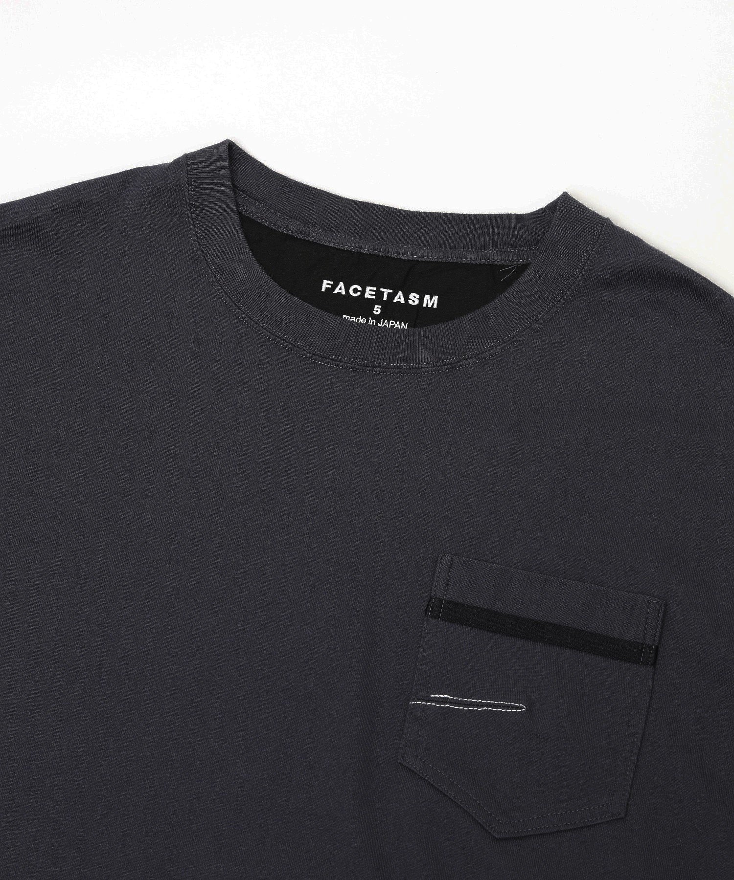 FACETASM/ファセッタズム/CURVY SLIT BIG TEE MYK-TEE-01