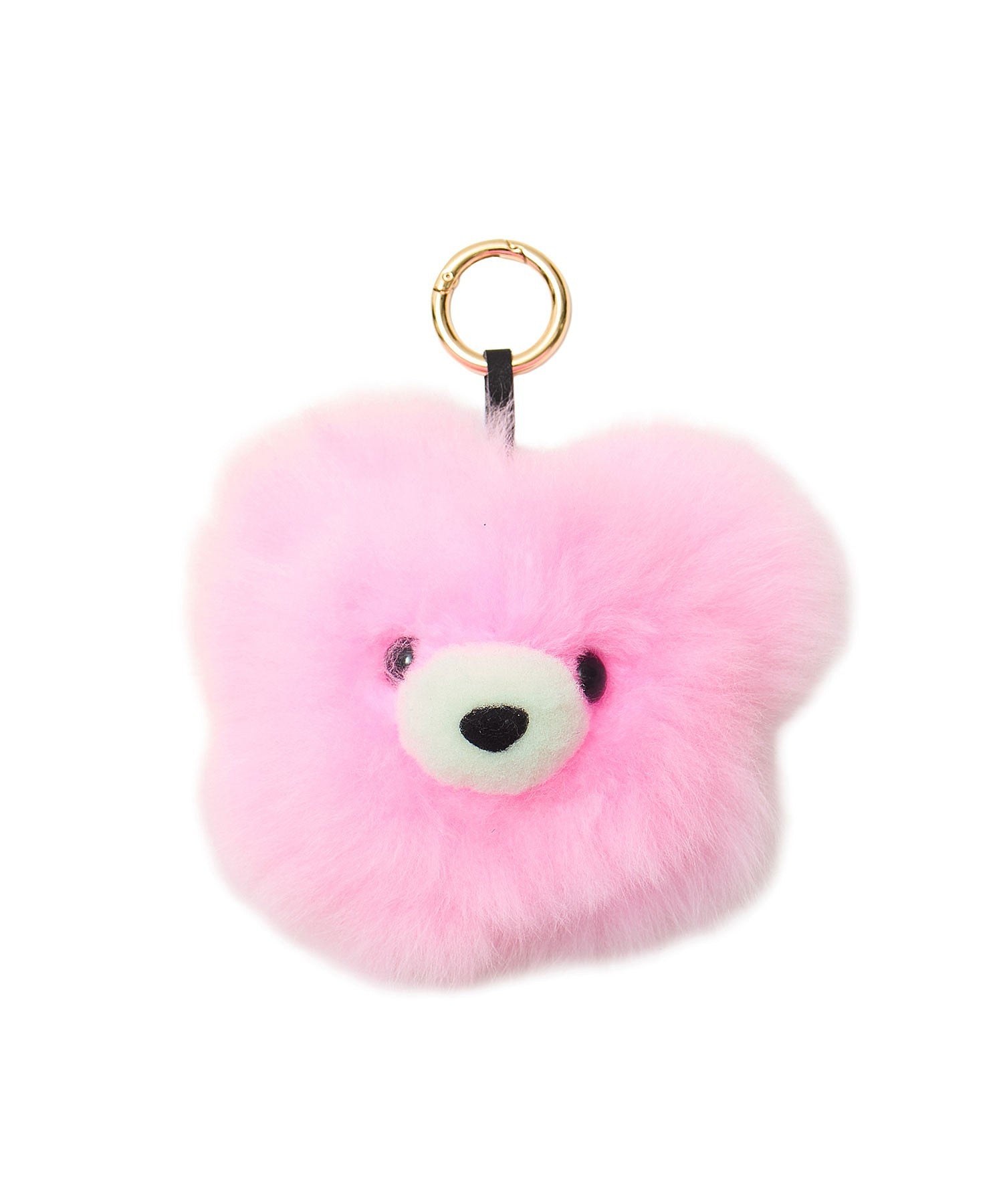 COSY/MEDIUM BEAR HEAD BABY ALPACA KEY RING