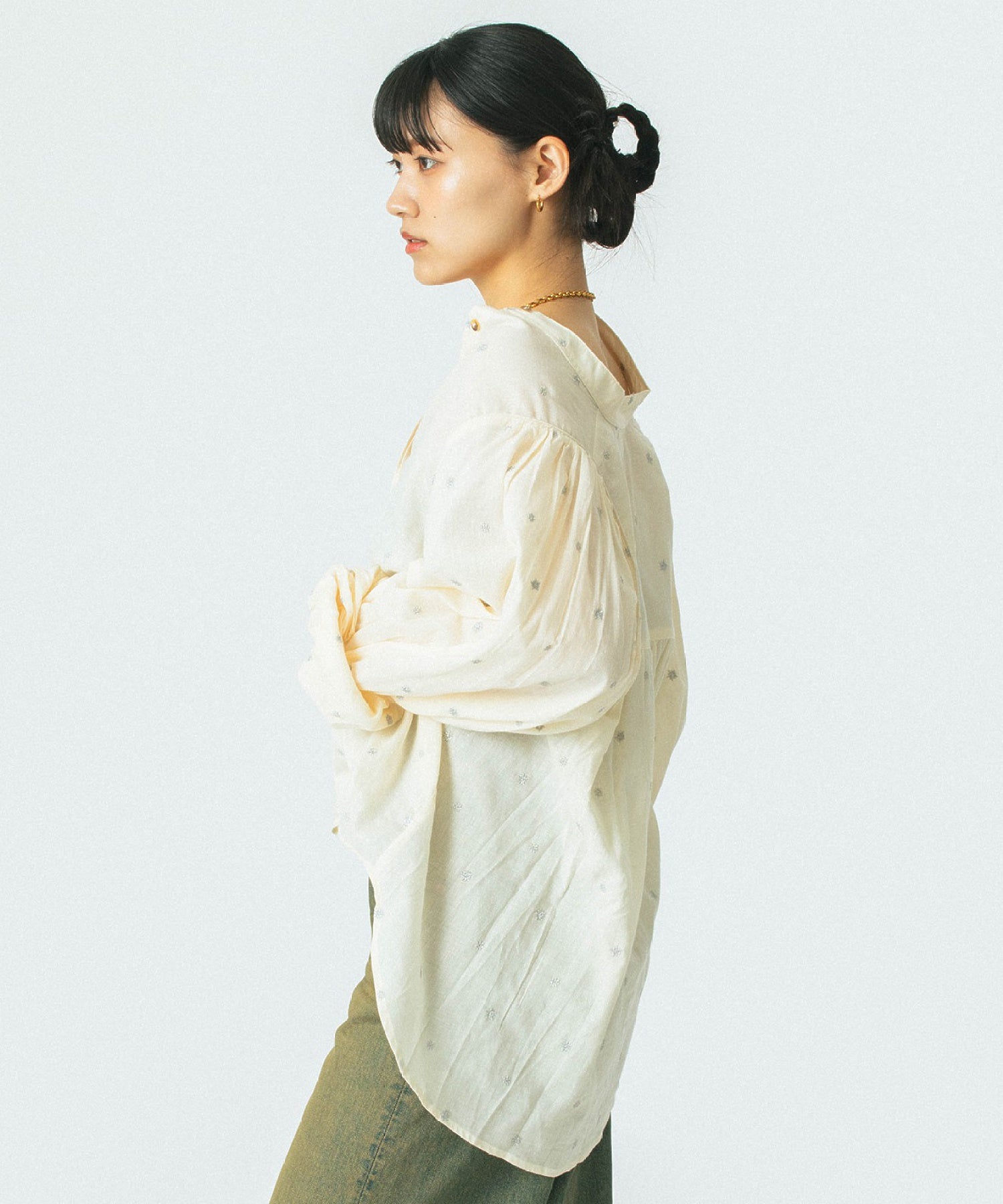 GENE HEAVENS/STAR EMBROIDERY SHIRT
