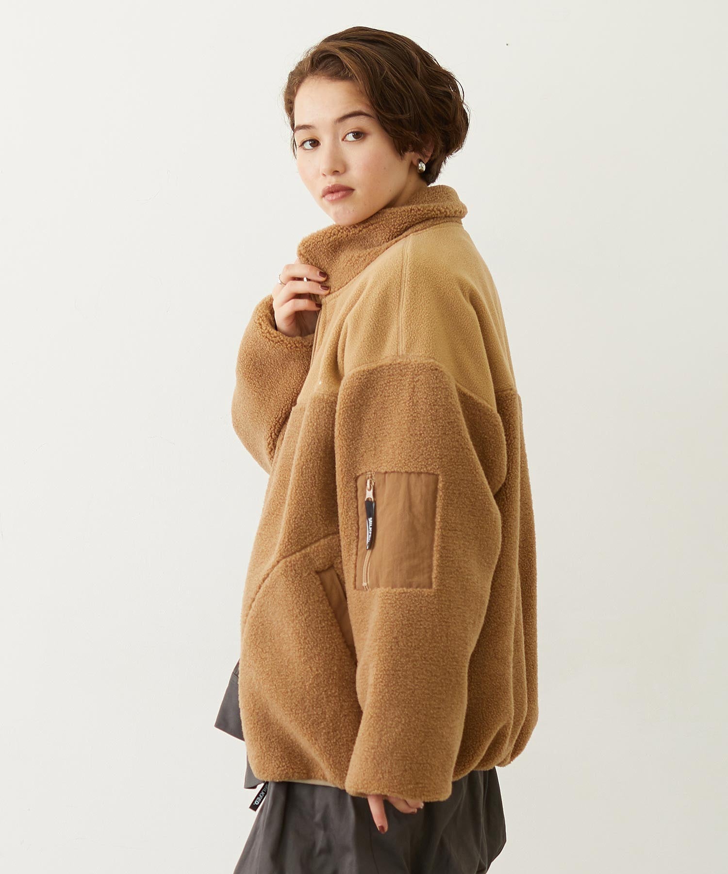 BAR LOGO BOA JACKET