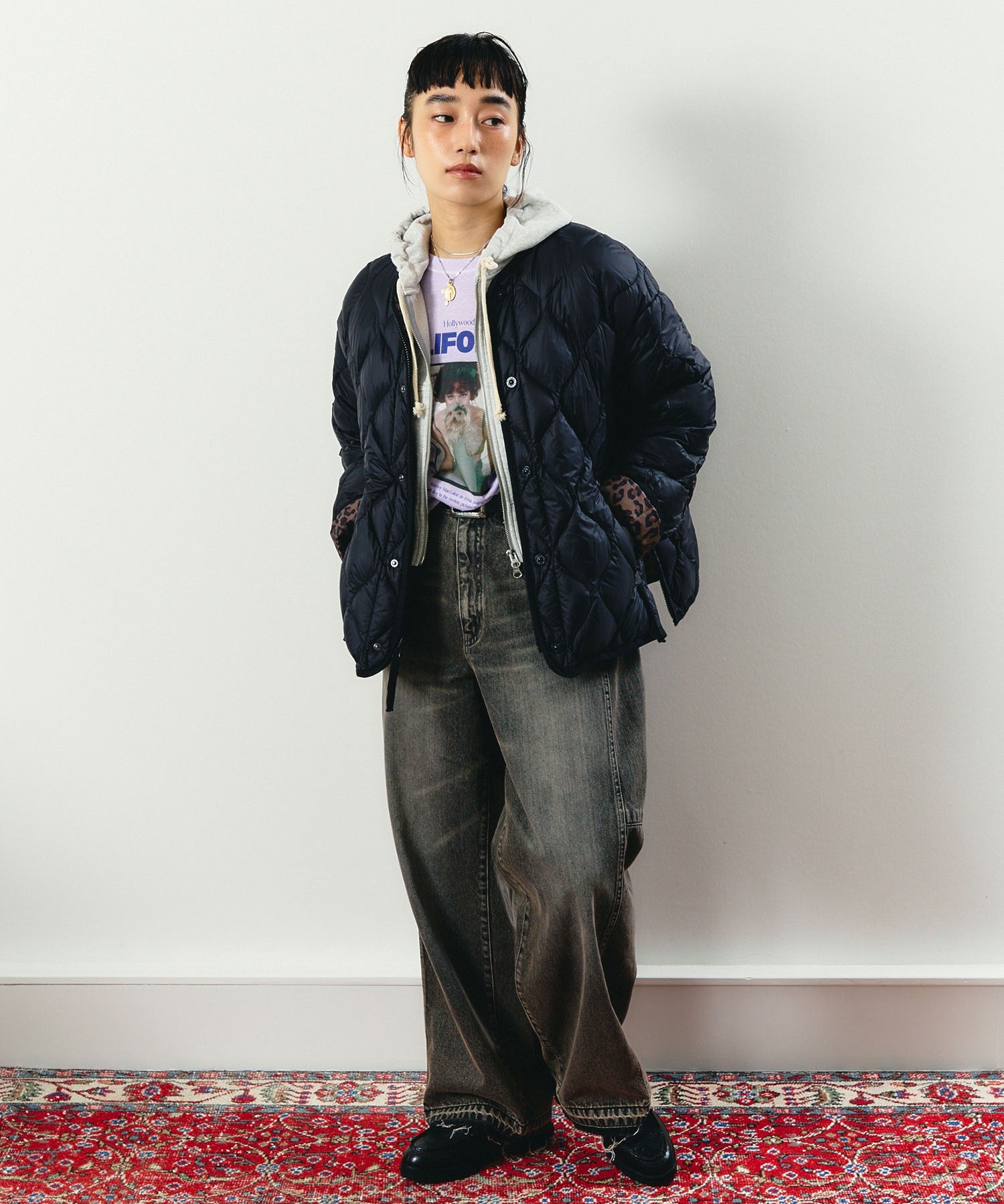 【ROSE BUD別注】TAION/REVERSIBLE DOWN JKT