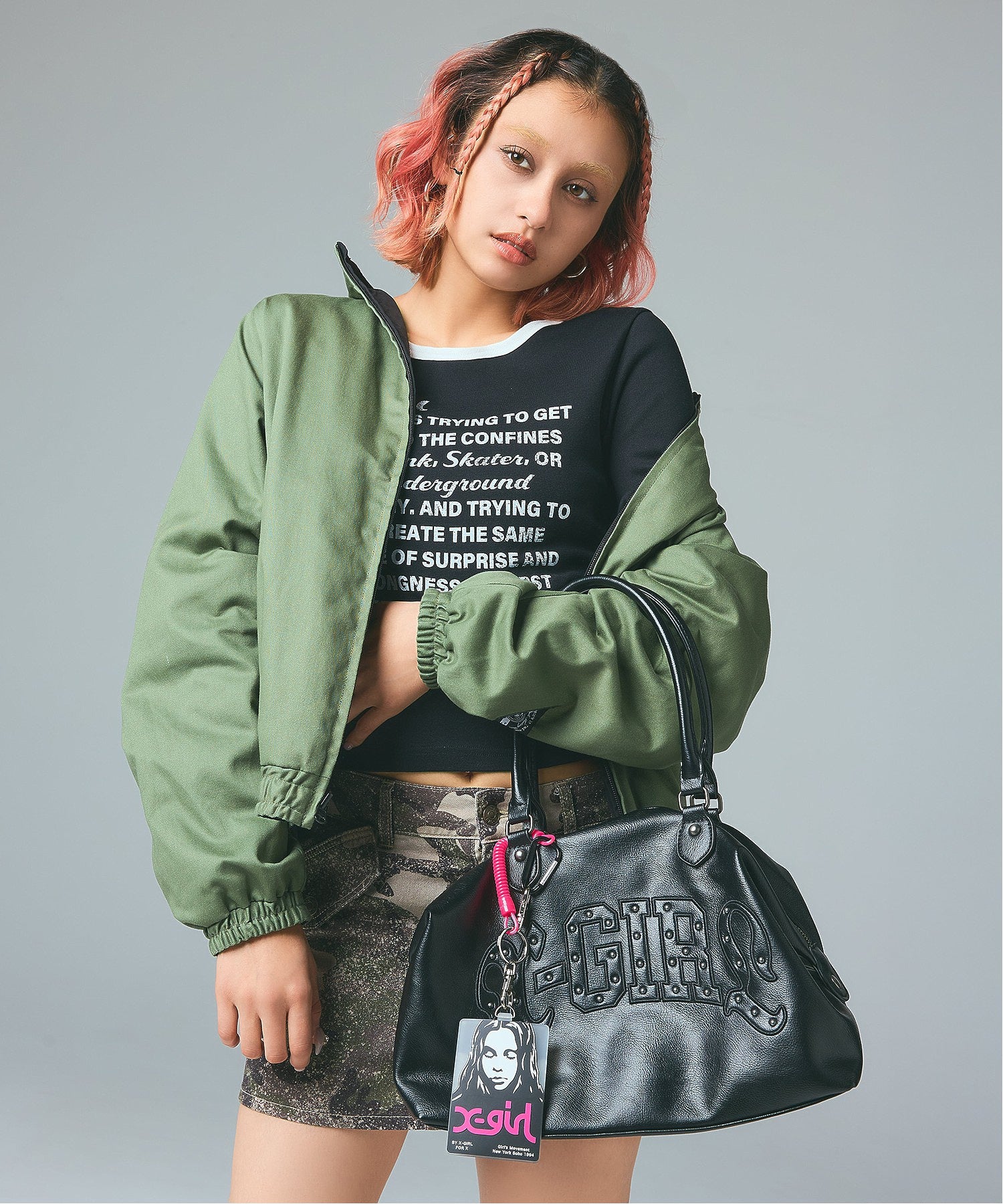 LETTERING L/S COMPACT TOP