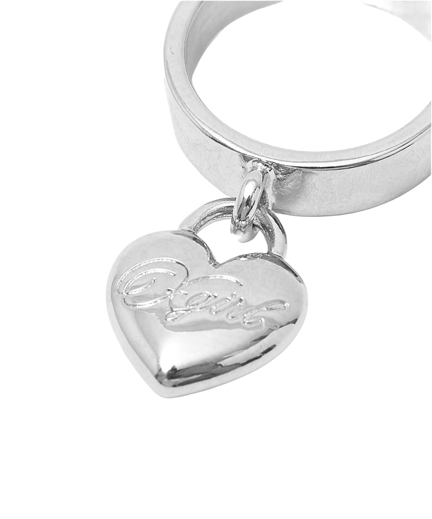 HEART PADLOCK RING