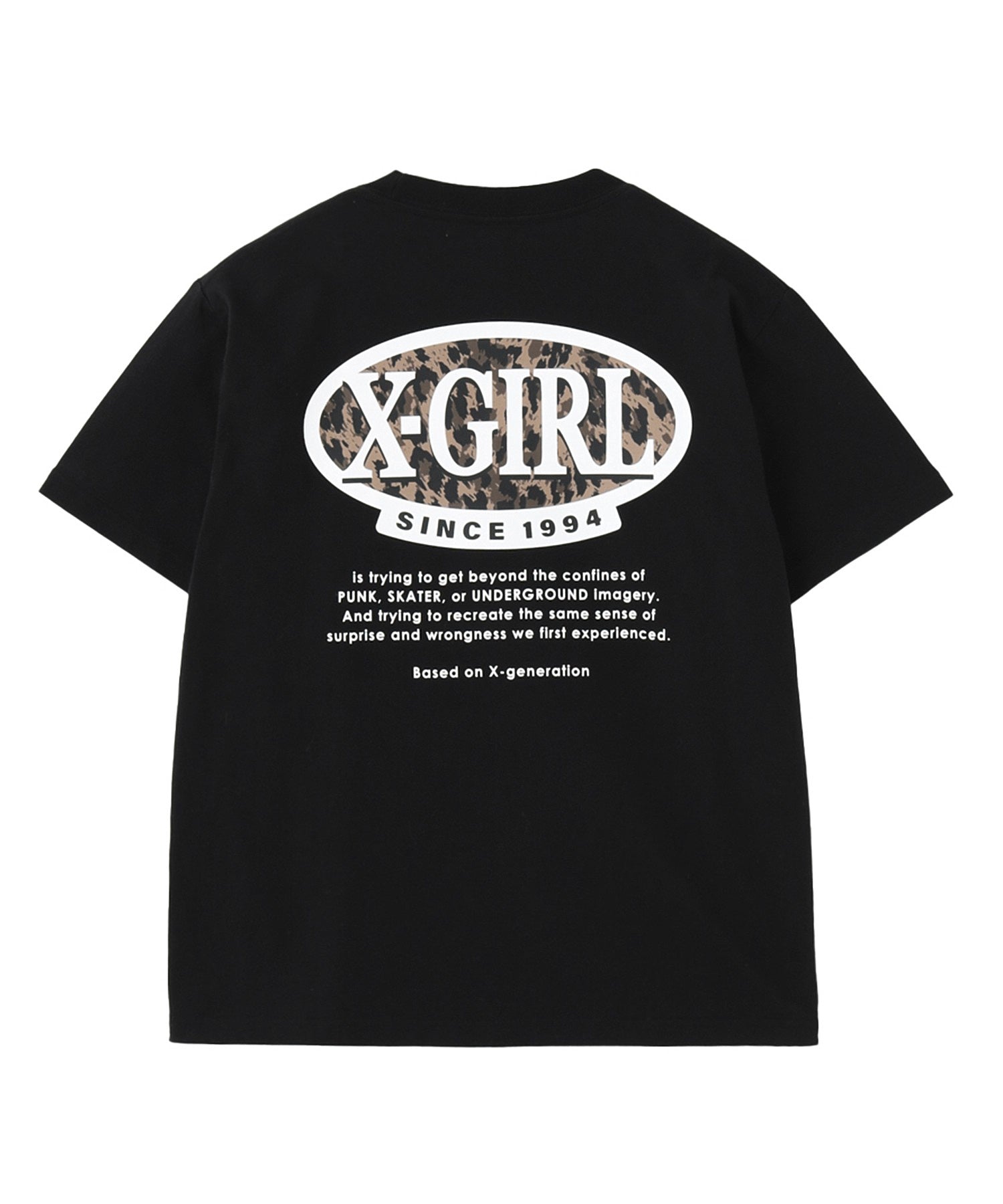 LEOPARD OVAL LOGO S/S TEE