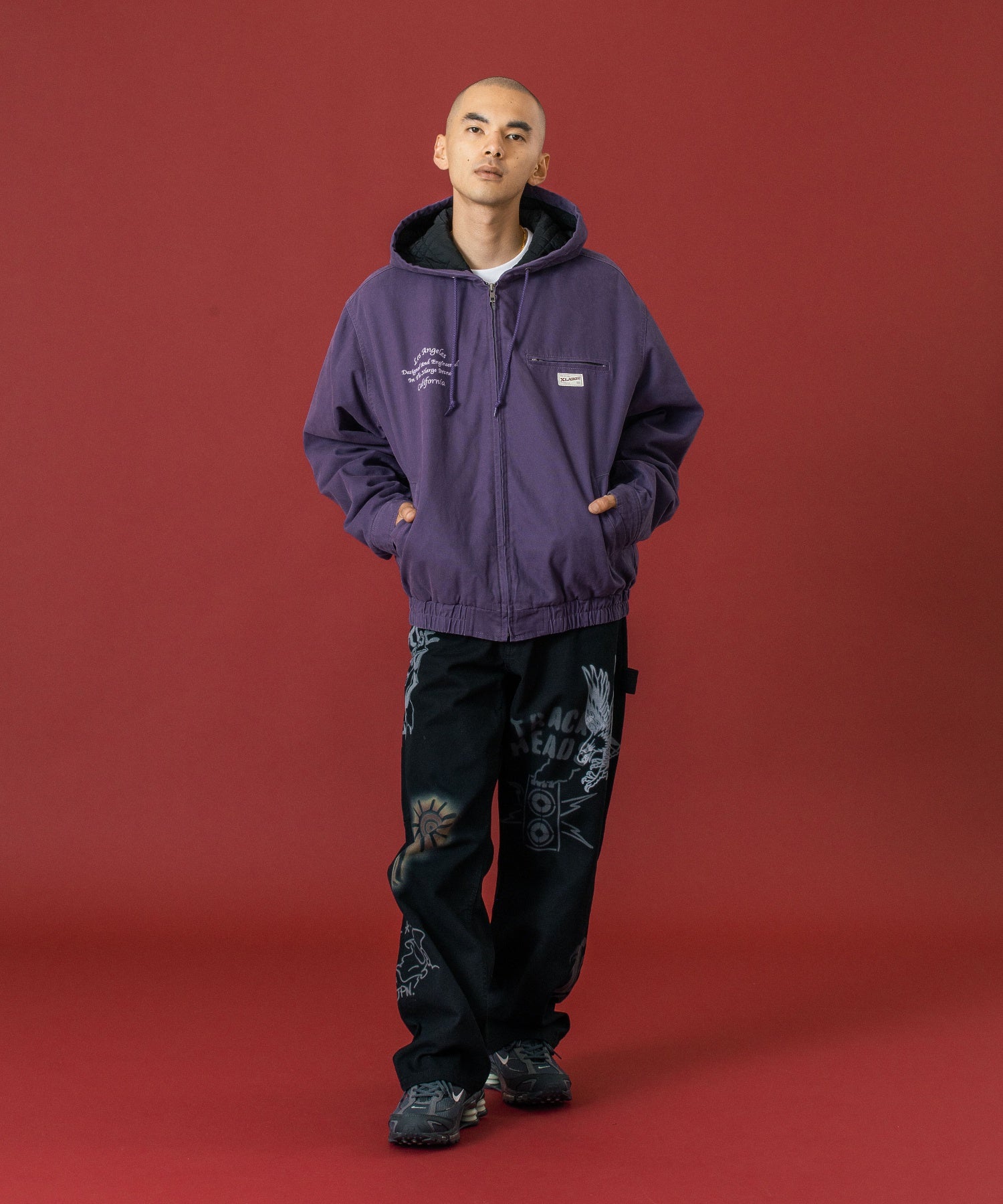 HOODED UTILITY JACKET