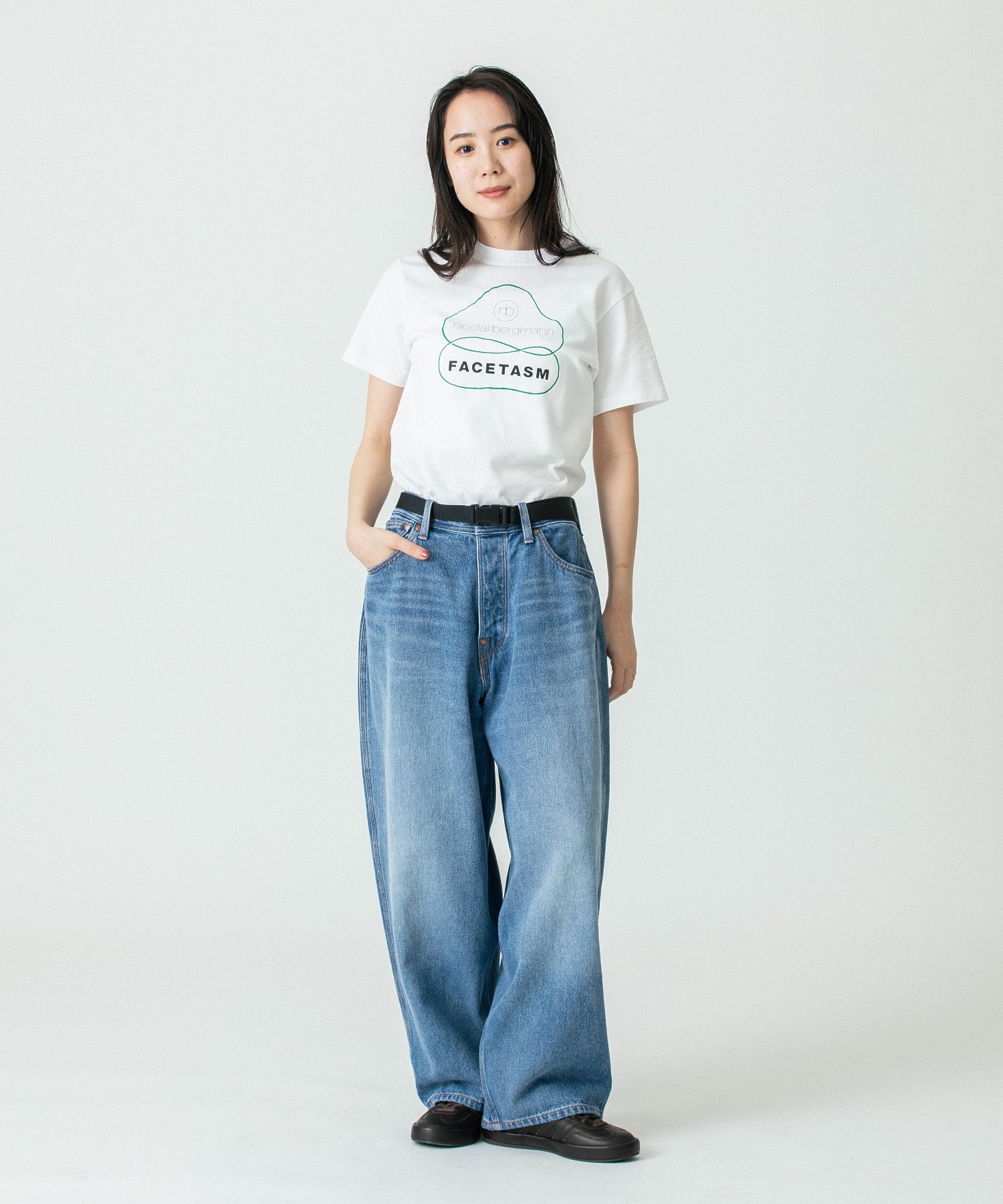 FACETASM/ファセッタズム/WMNS FACETASM x Nicolai Bergmann TEE/NAT-TEE-U10